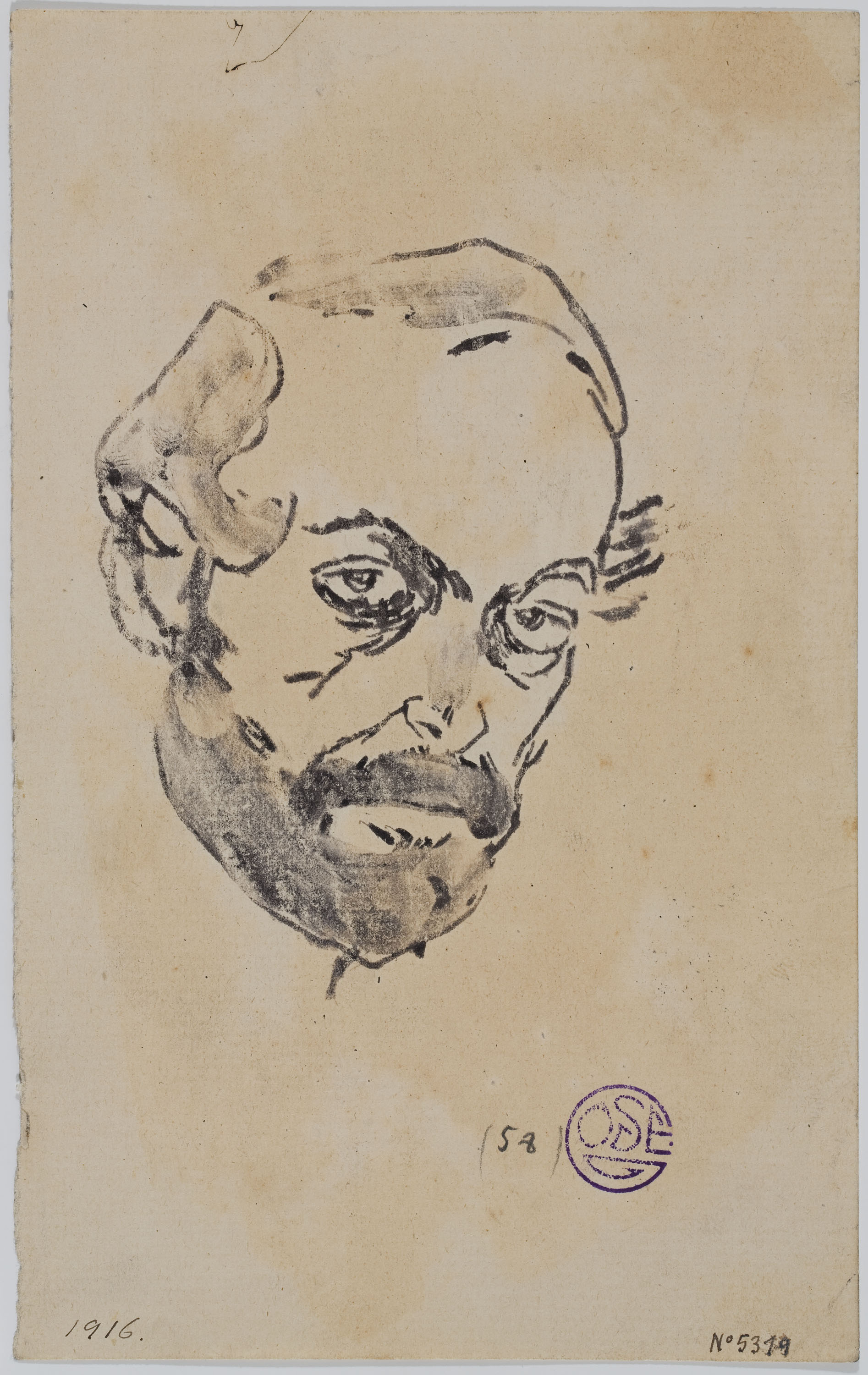 image for: Francesc Xavier Gosé - Retrat masculí - Cap a 1900