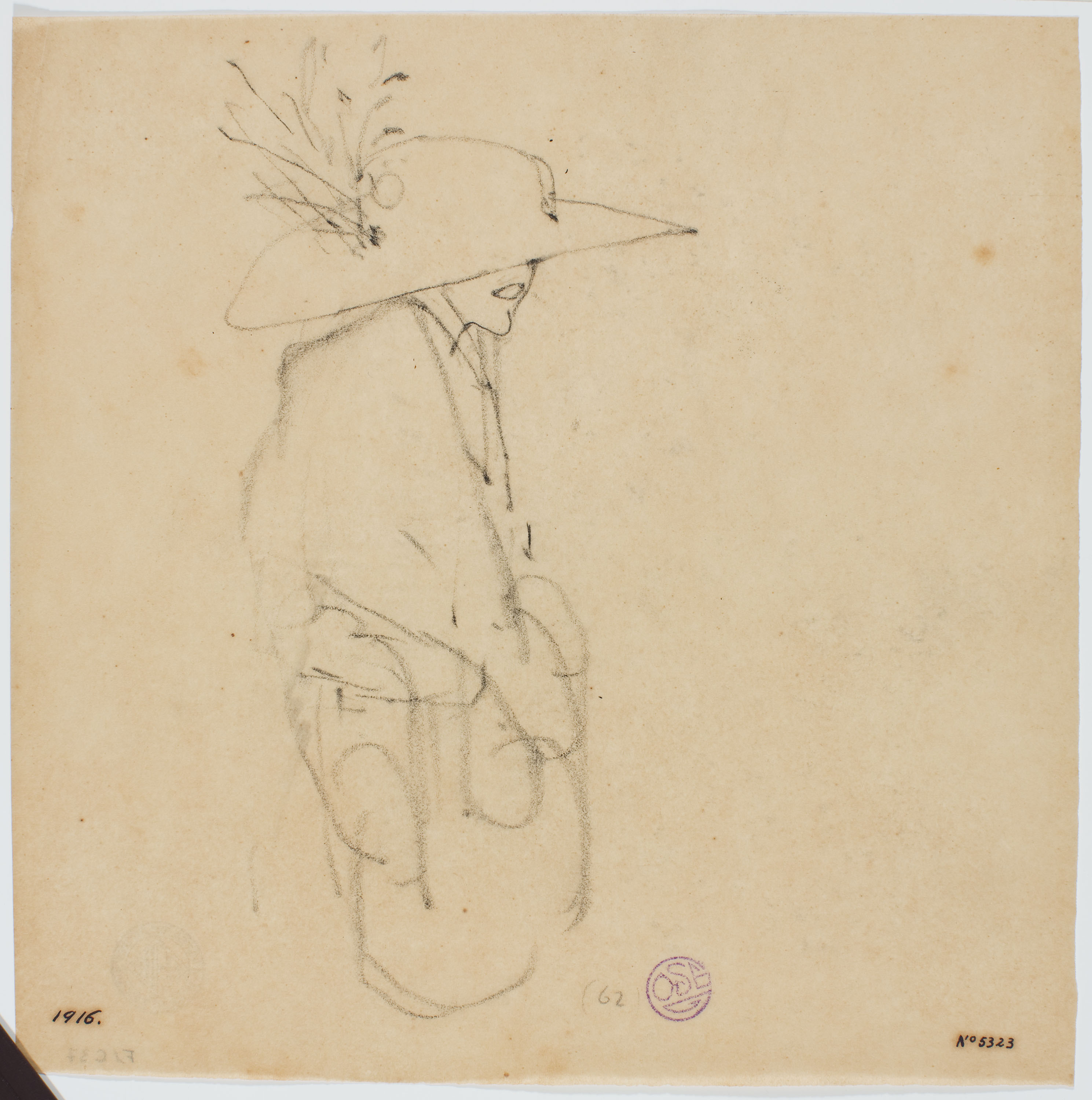 image for: Francesc Xavier Gosé - Dama - Cap a 1910