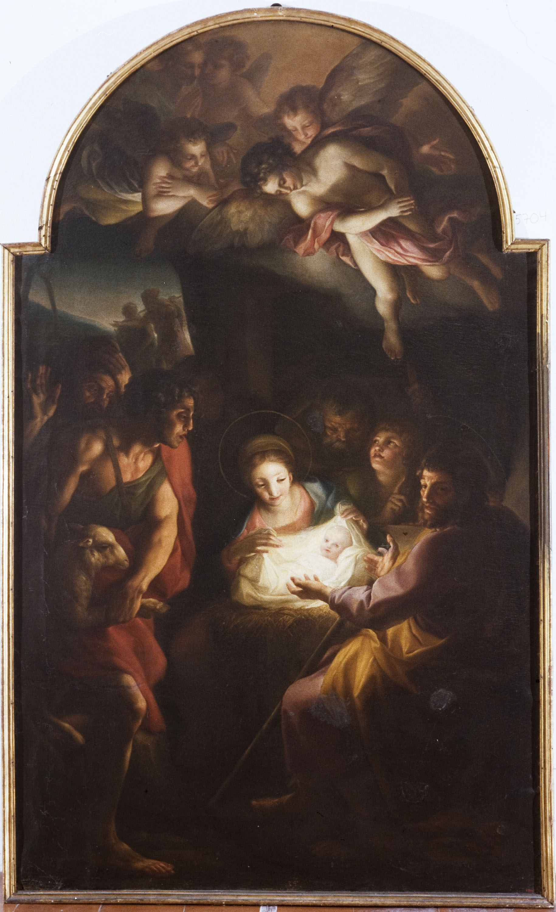 image for: Carlo Giuseppe Ratti - Adoració dels pastors - 1773