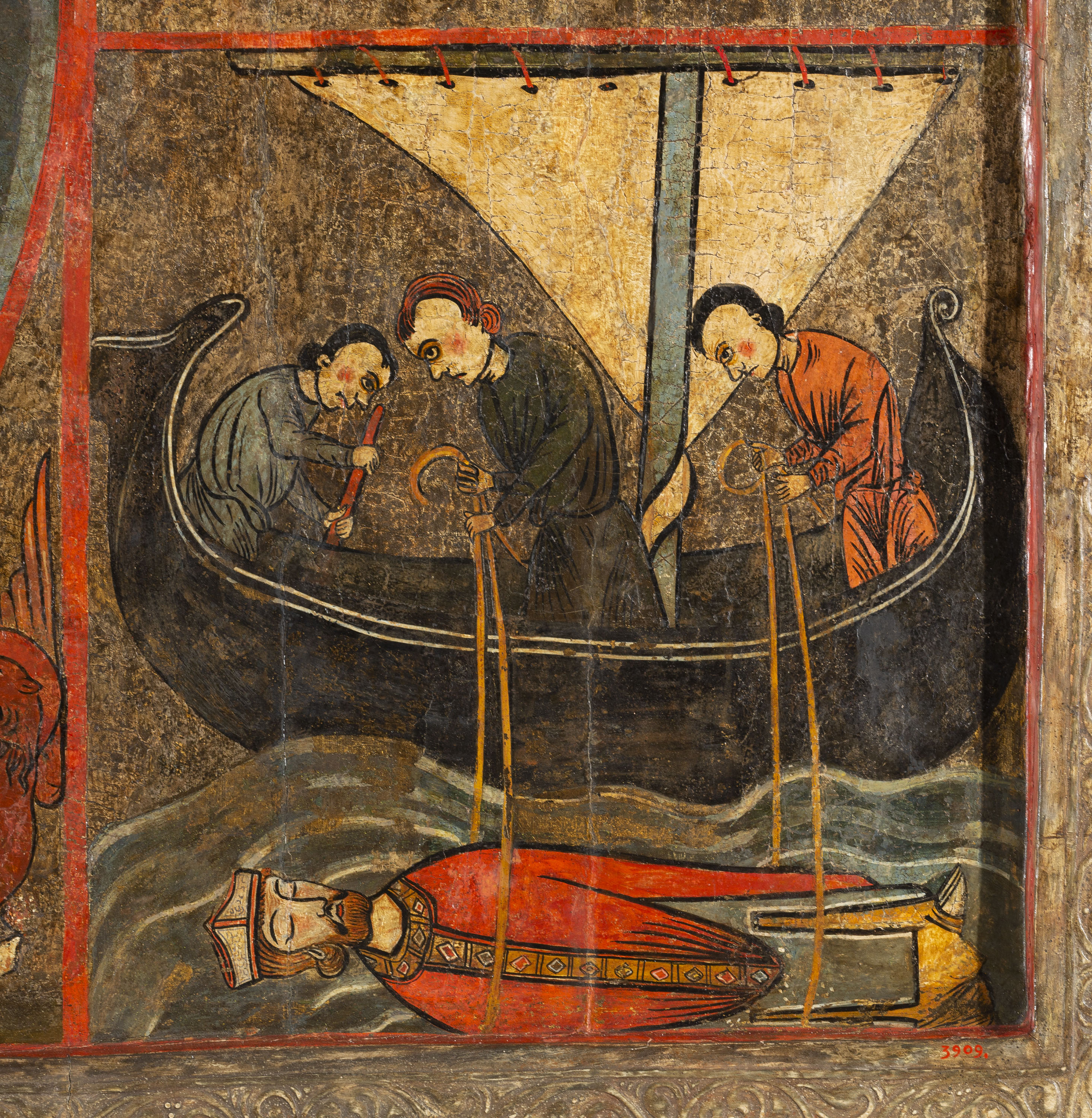 image for: Anònim - Frontal d'altar de Sant Climent d'Estet - Segle XIII [4]