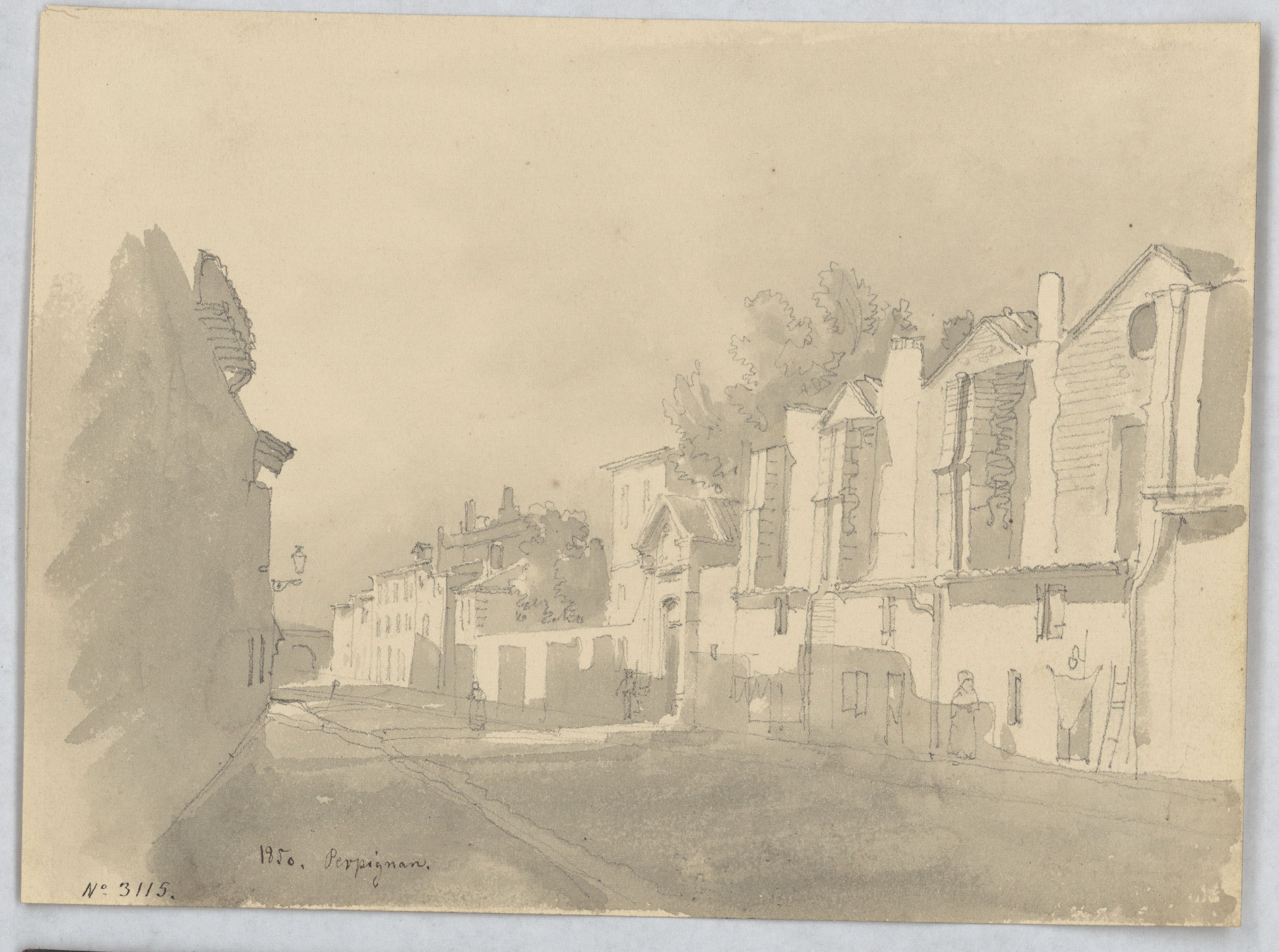 image for: Lluís Rigalt - Perpignan - 1850