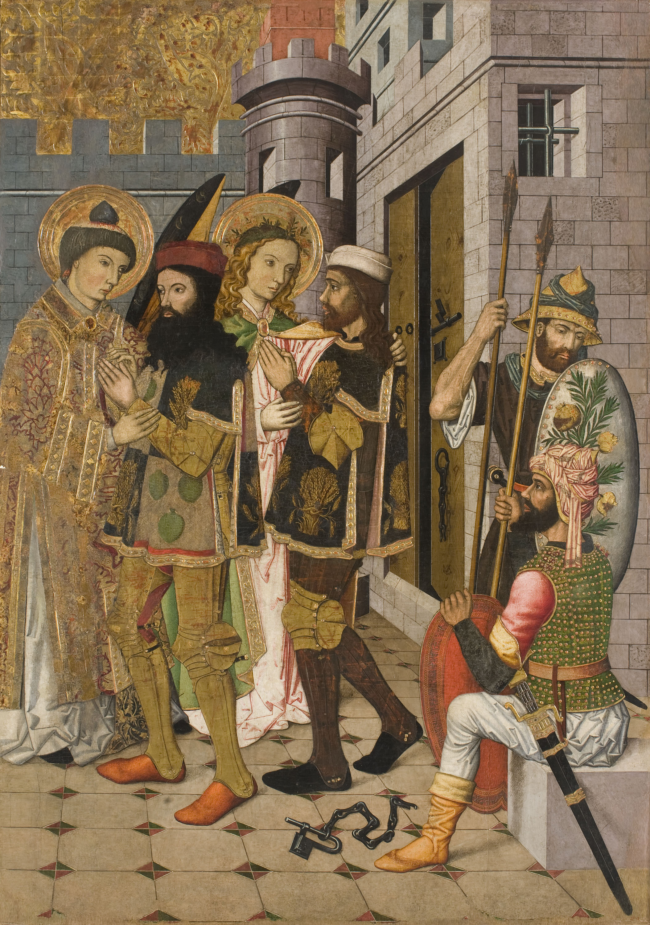 image for: Mestre de l’Alliberament de Galceran - Alliberament de Galceran de Pinós - Cap a 1495-1500