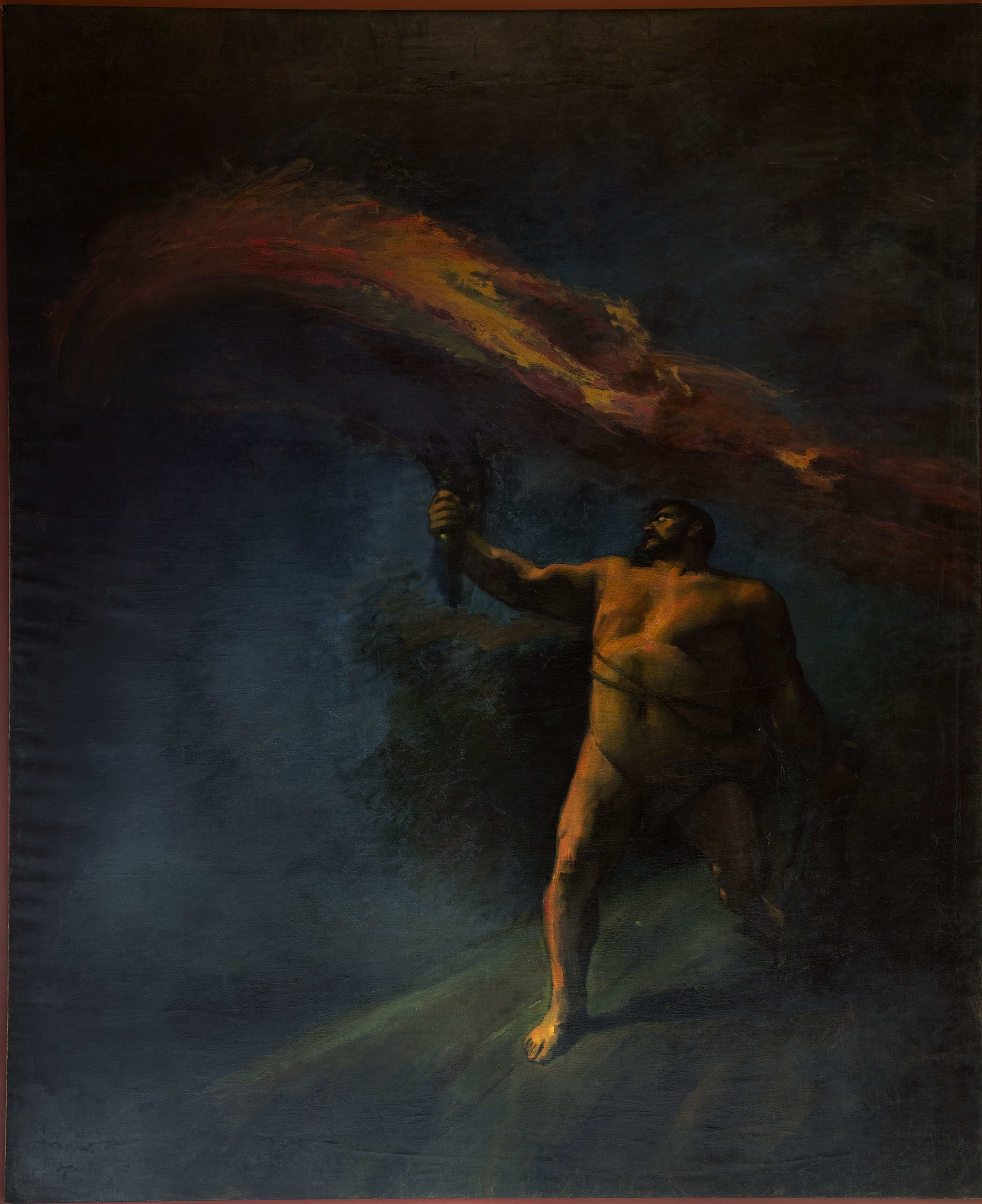 image for: Aleix Clapés - Hèrcules buscant les Hespèrides - Cap a 1890