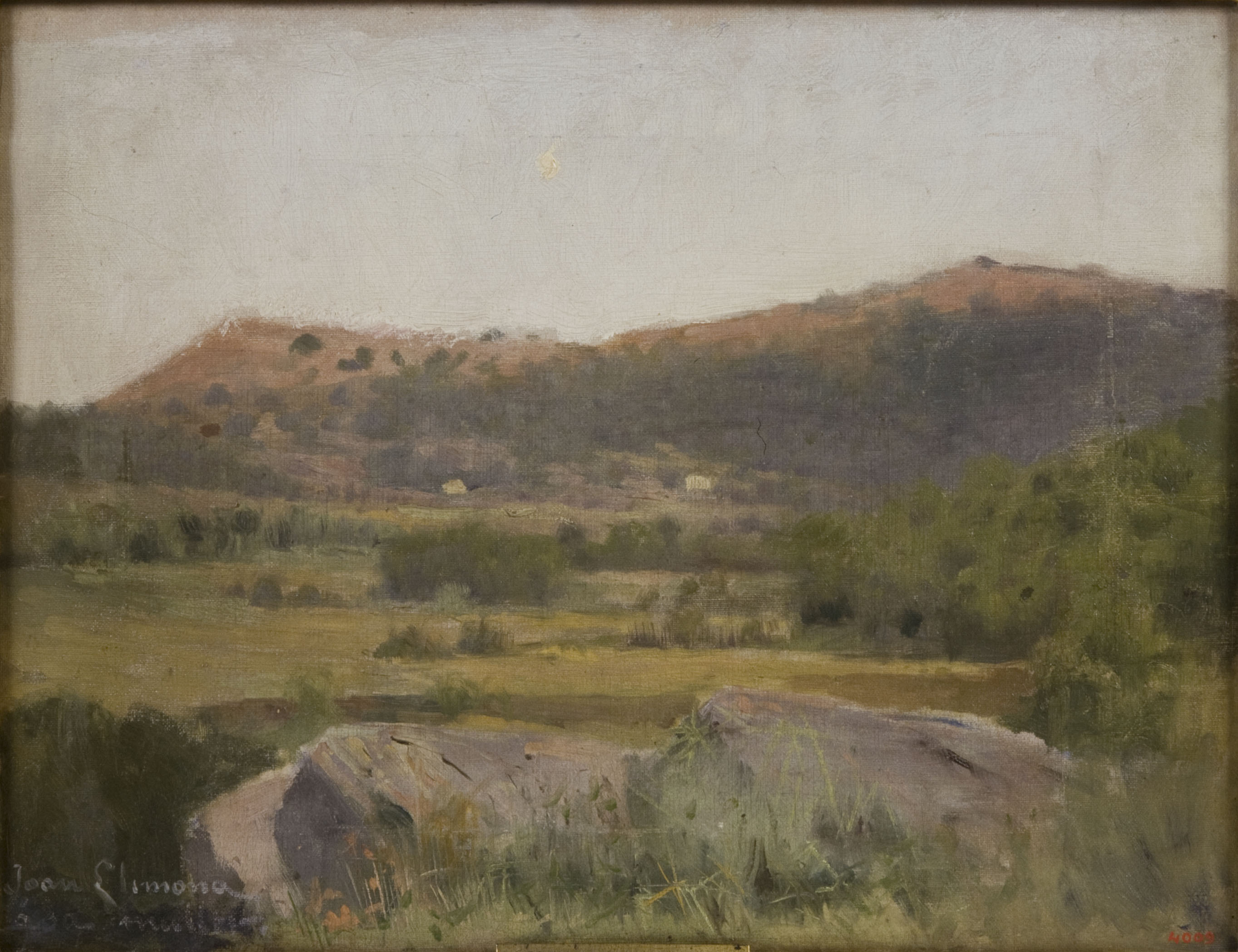 image for: Joan Llimona - Camps de pastura - Mollet, 1912