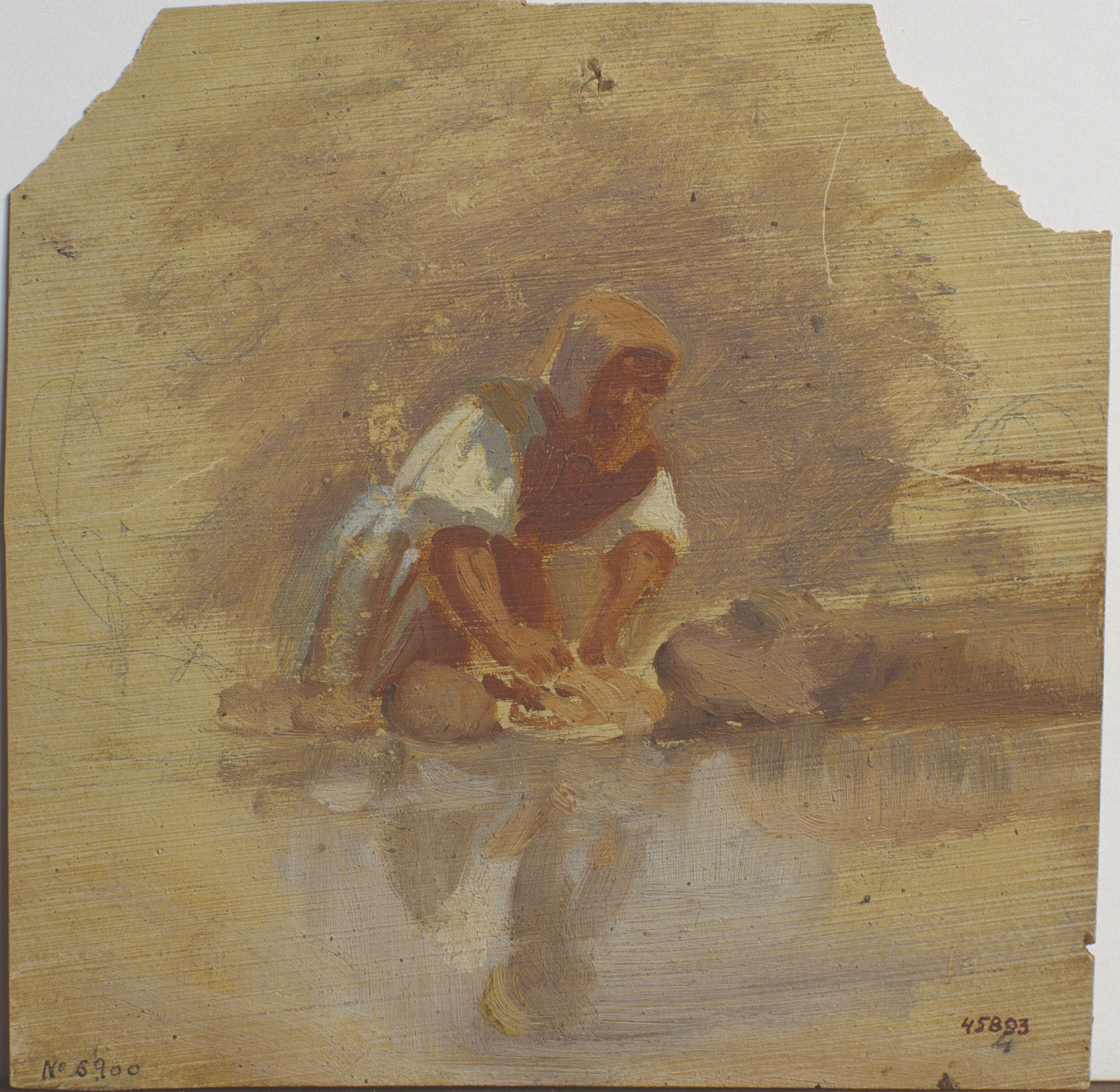 image for: Marià Fortuny - Bugadera - Cap a 1858-1859