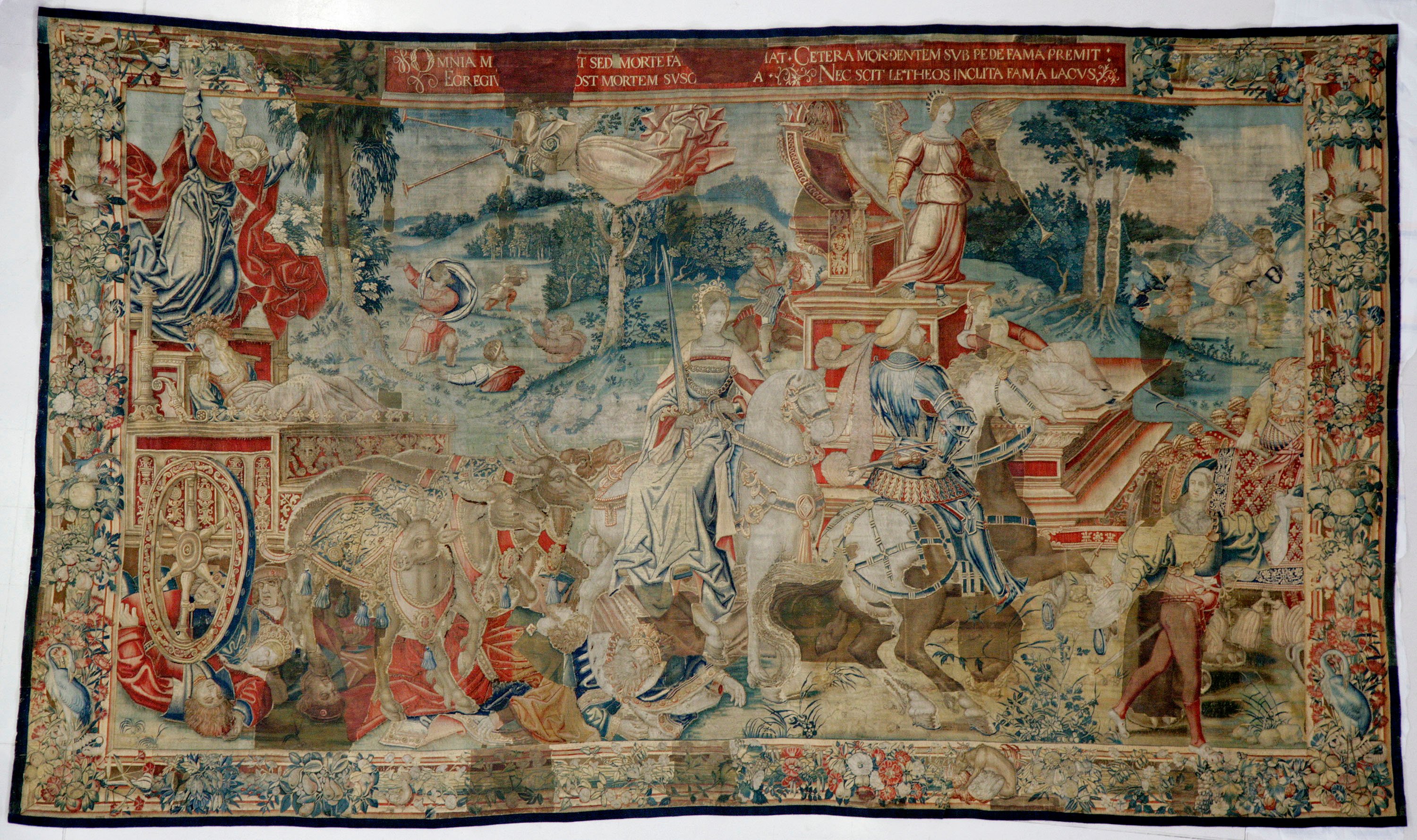 image for: Willem Dermoyen - Triomf de la Fama sobre la Mort - Entre 1540-1550