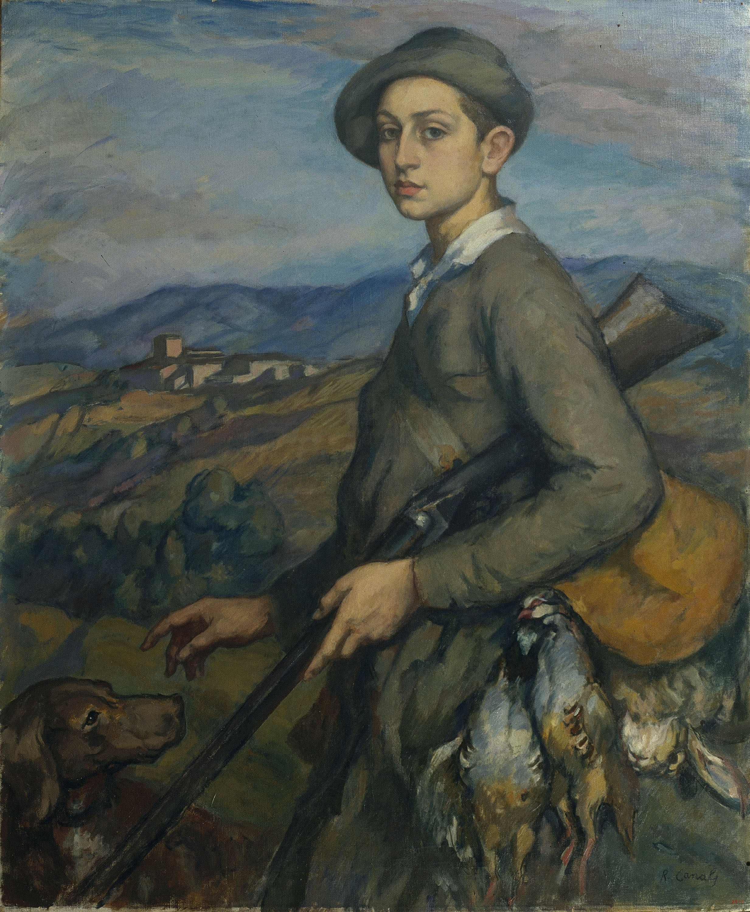 image for: Ricard Canals - Caçador - Cap a 1922
