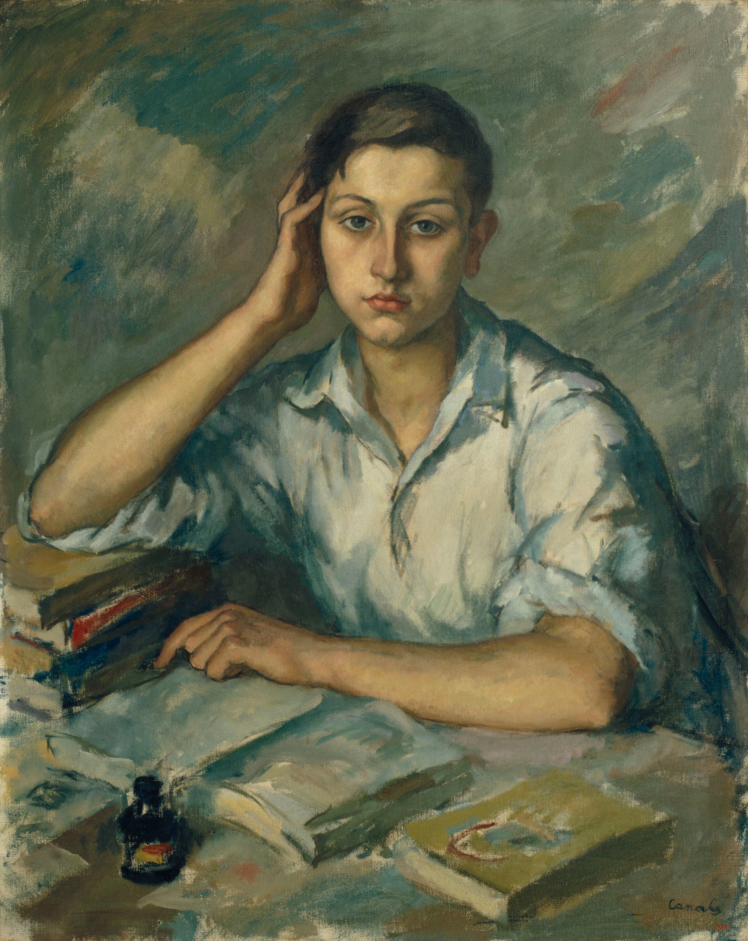 image for: Ricard Canals - Noi estudiant - Cap a 1922