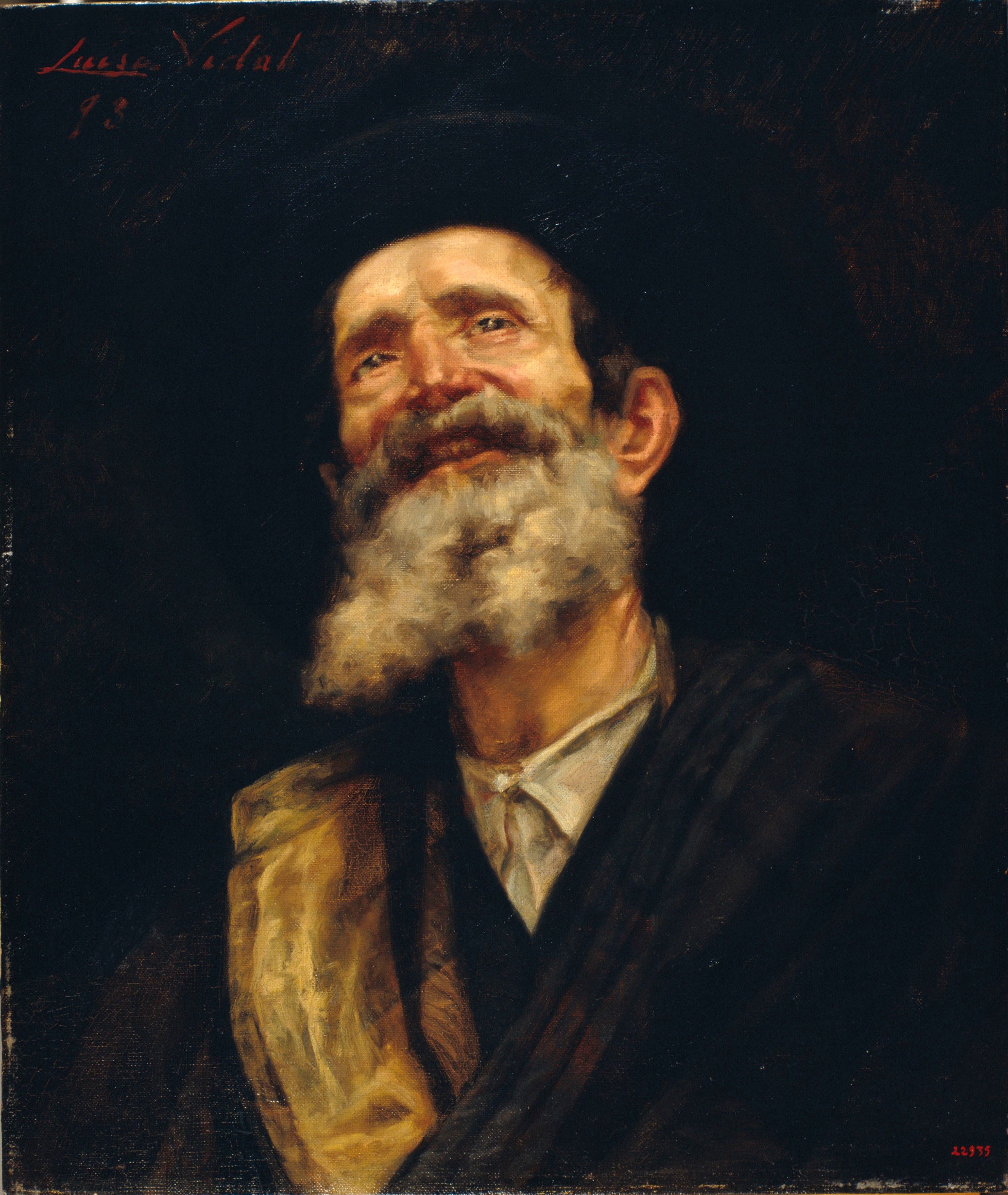image for: Lluïsa Vidal - Retrat de vell - 1893
