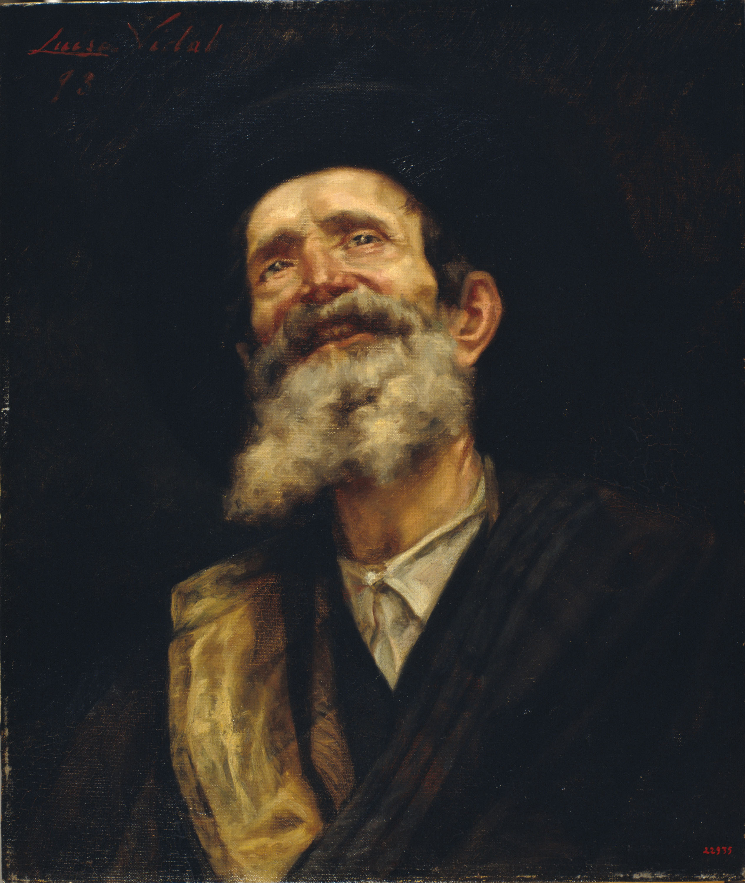 image for: Lluïsa Vidal - Retrat de vell - 1893
