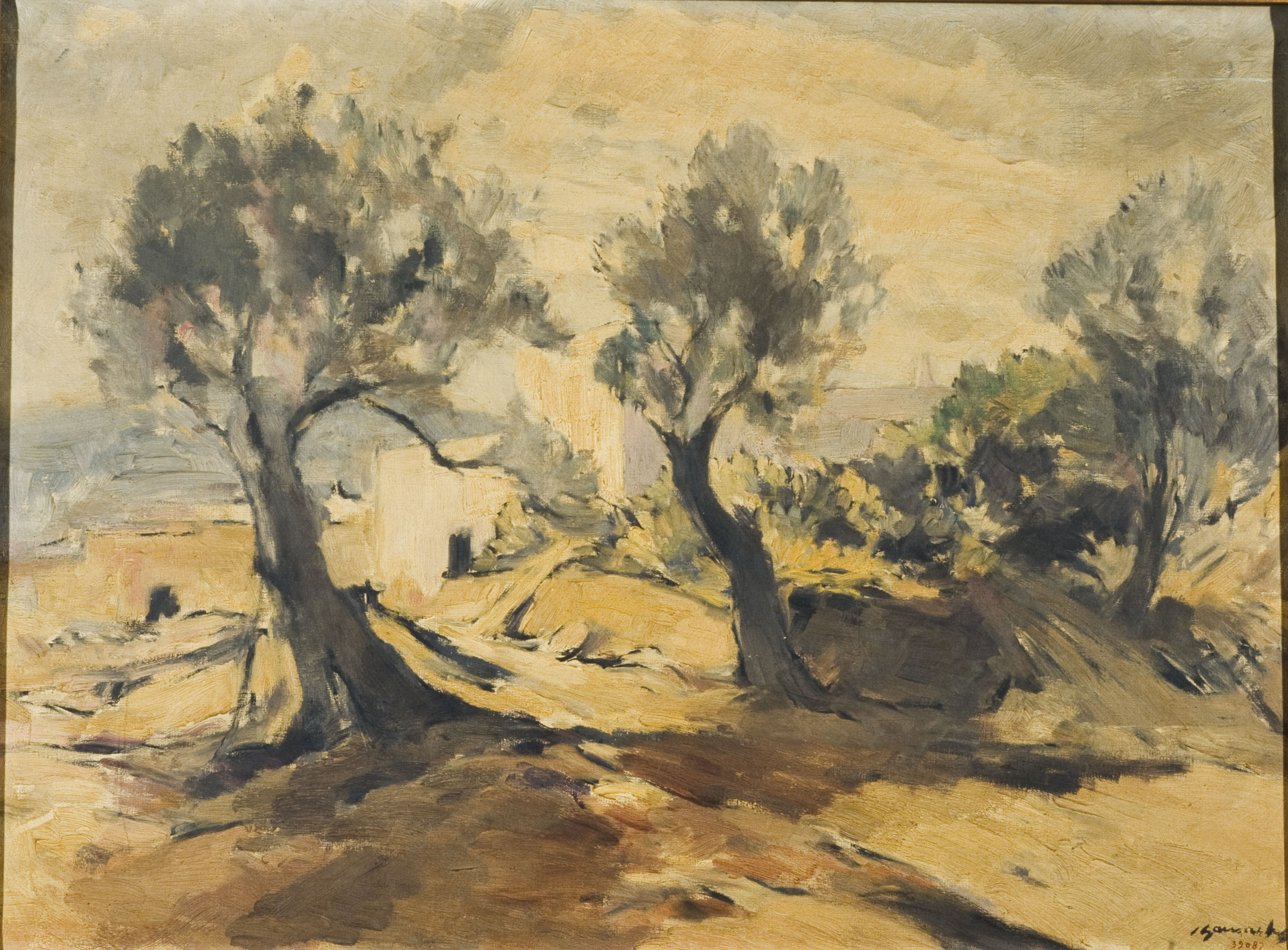 image for: Josep Gausachs - Paisatge d'Eivissa - Eivissa, cap a 1937