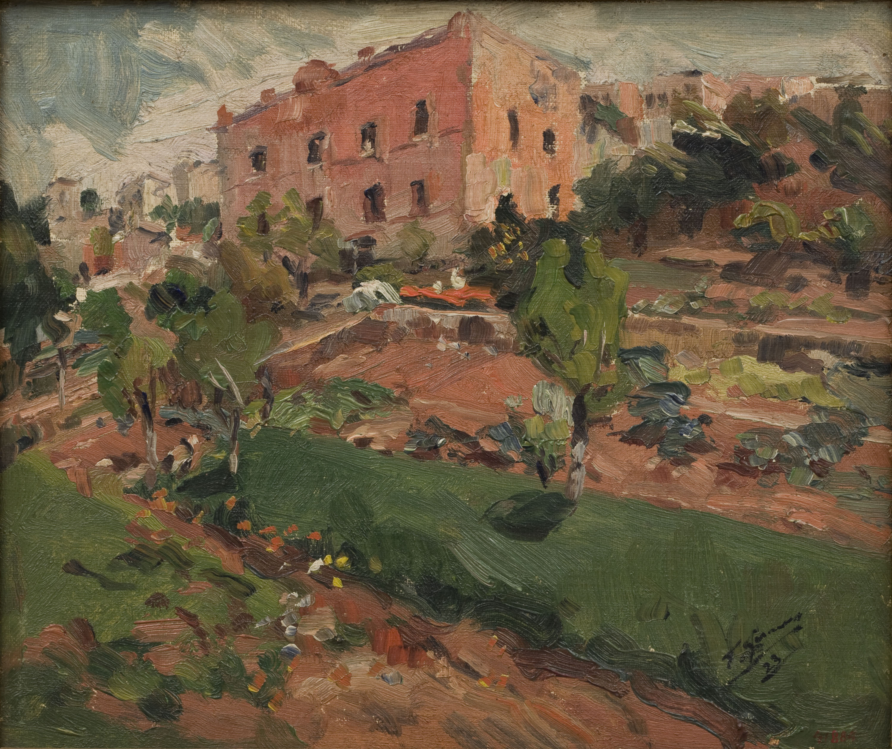 image for: Francesc Gimeno - Suburbi barceloní - 1923
