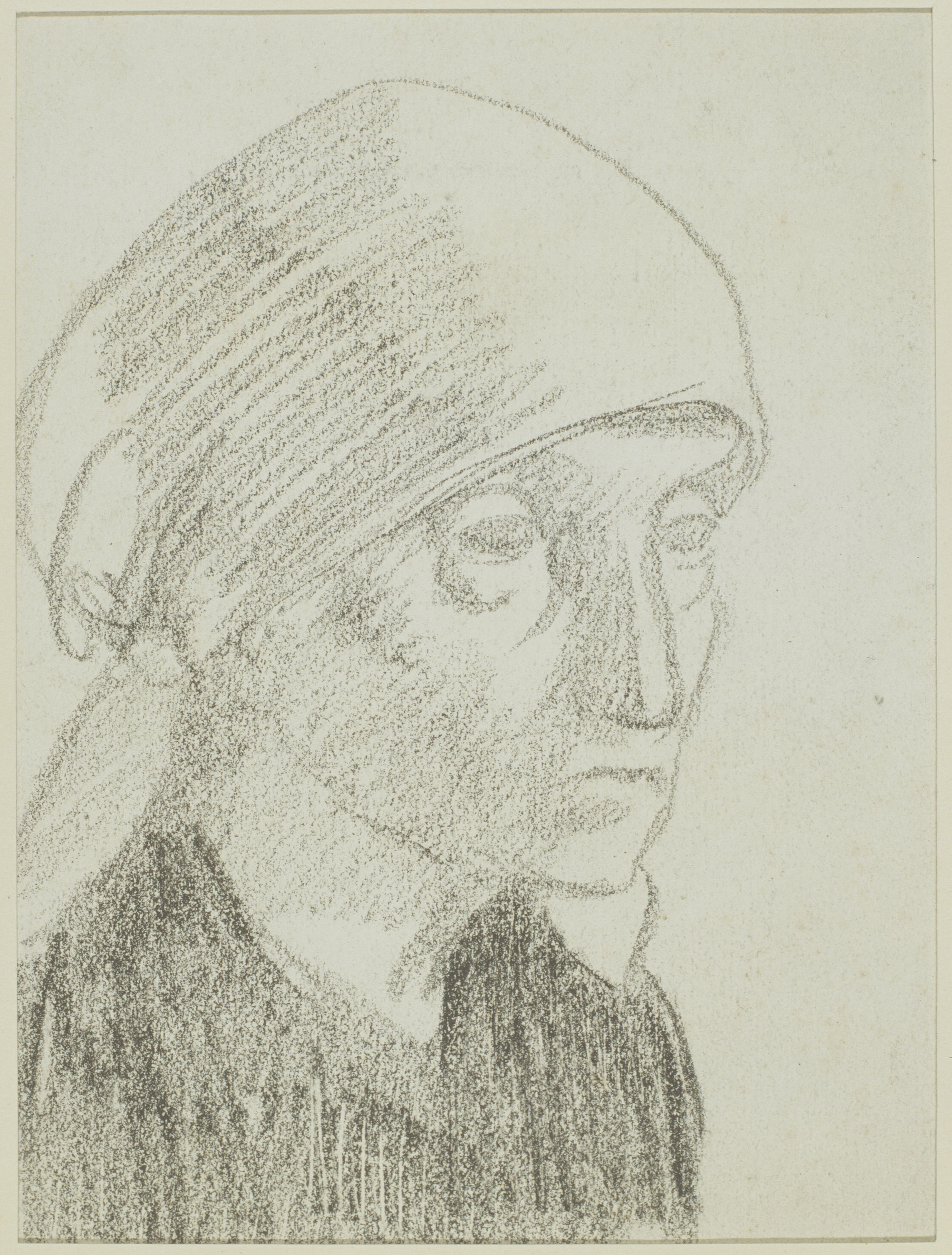 image for: Juli González - Mère de l'artiste en paysanne nº 7 (Mare de l'artista com a camperola núm. 7) - Cap a 1926-1927