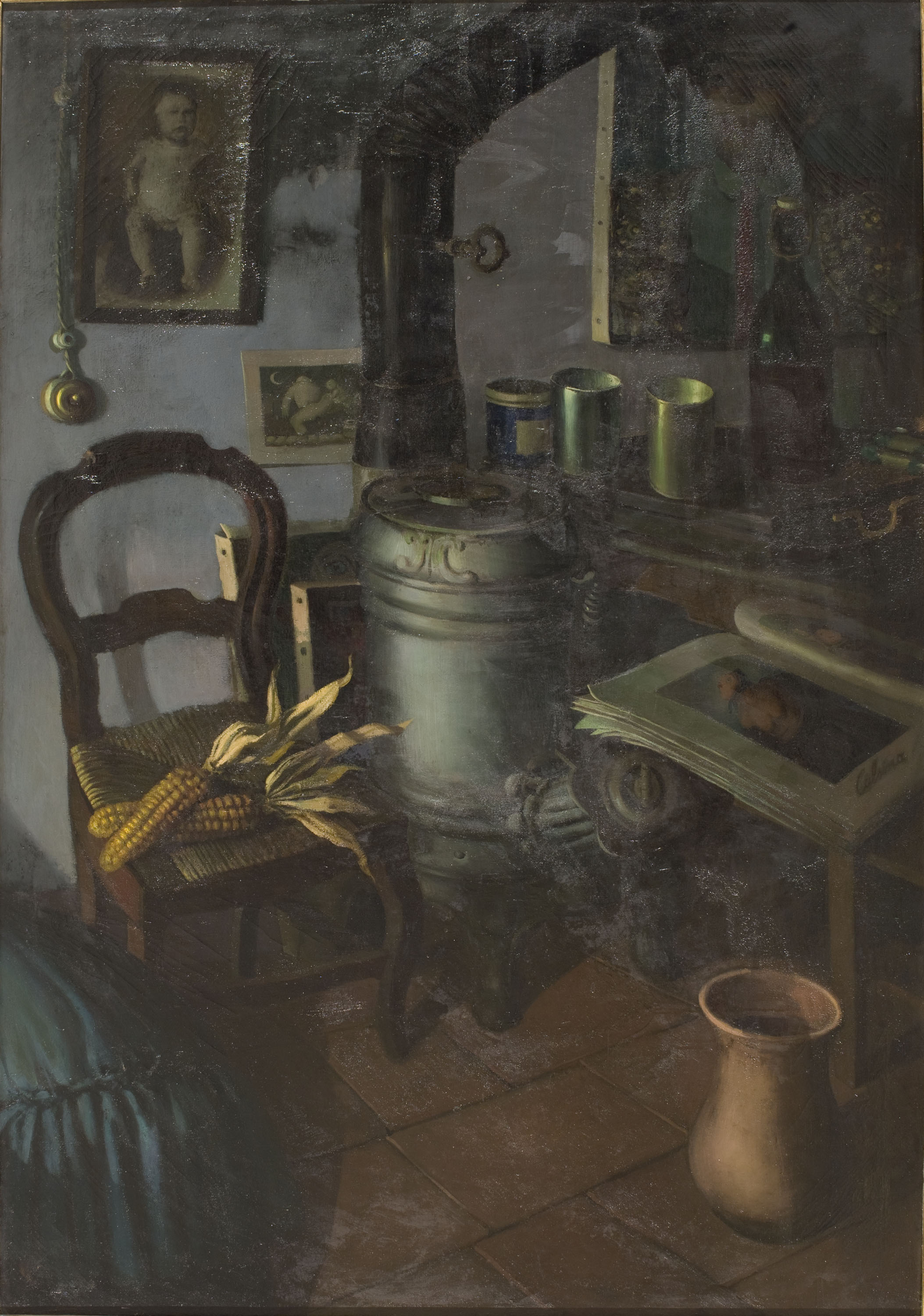 image for: Ramon Calsina - Racó d'estudi - Cap a 1955