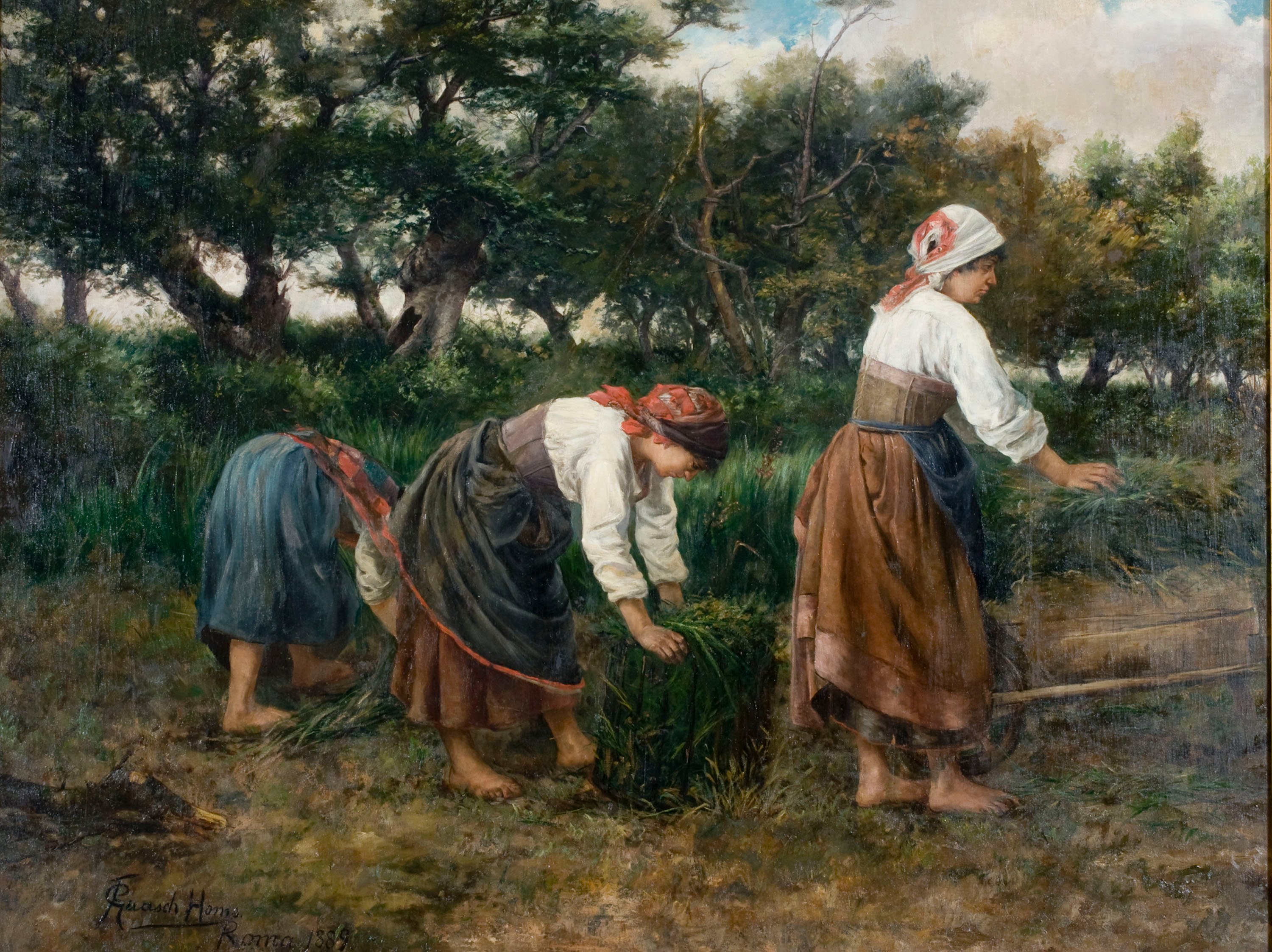 image for: Francesc Guasch - Camperoles romanes - 1889