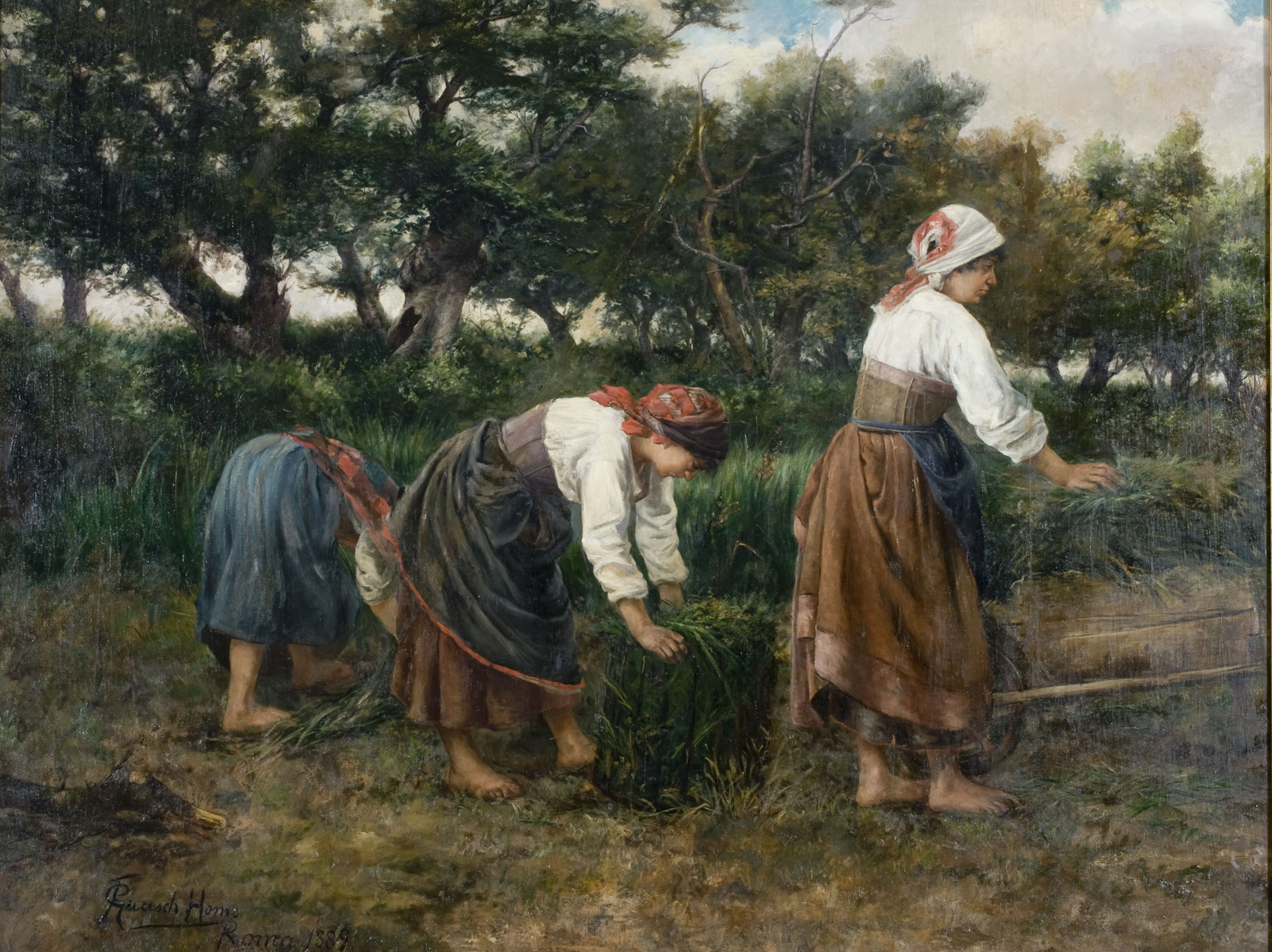 image for: Francesc Guasch - Camperoles romanes - 1889