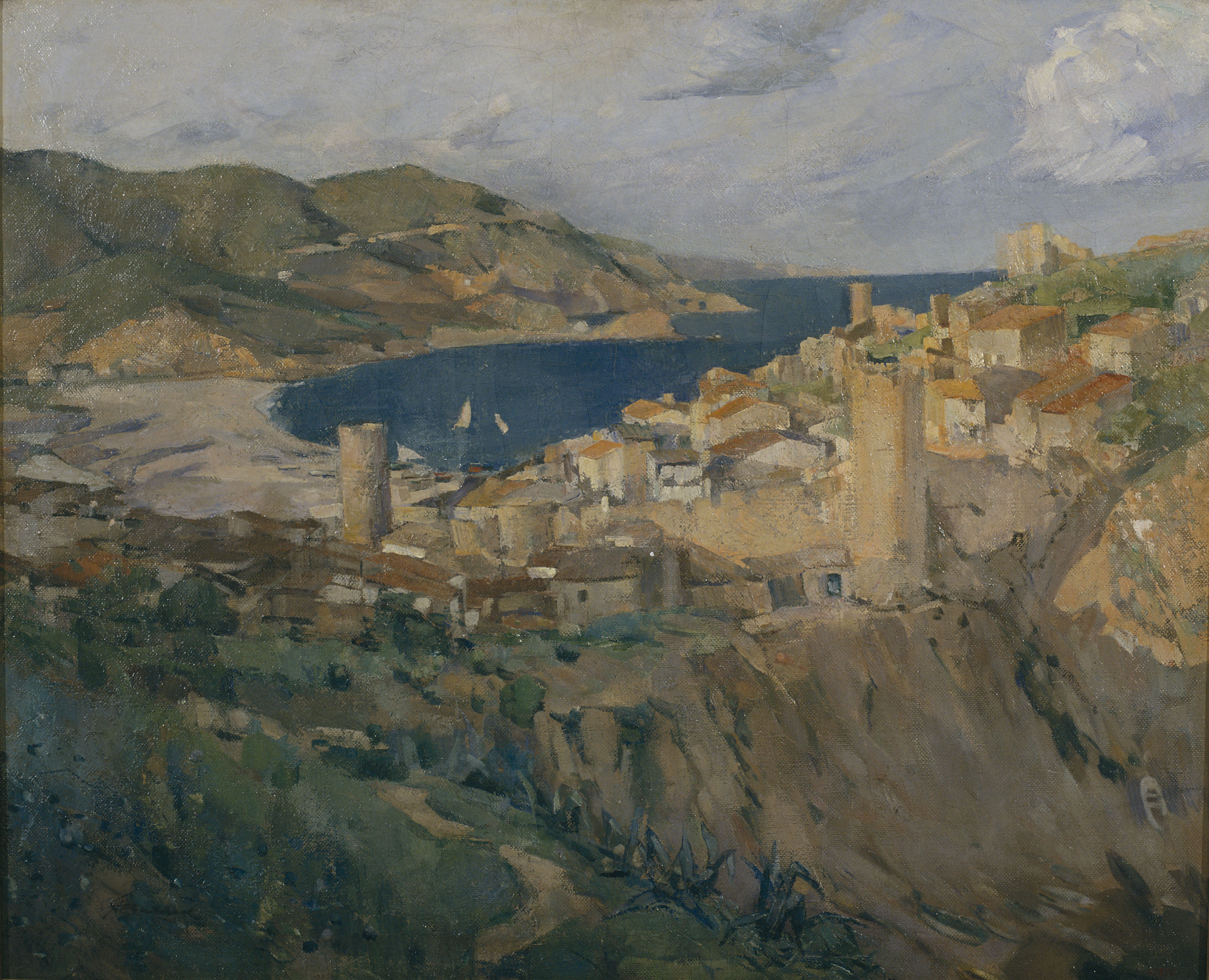 Ignasi Mallol - Tossa de Mar - 1922 image for: Ignasi Mallol - Tossa de Mar - 1922