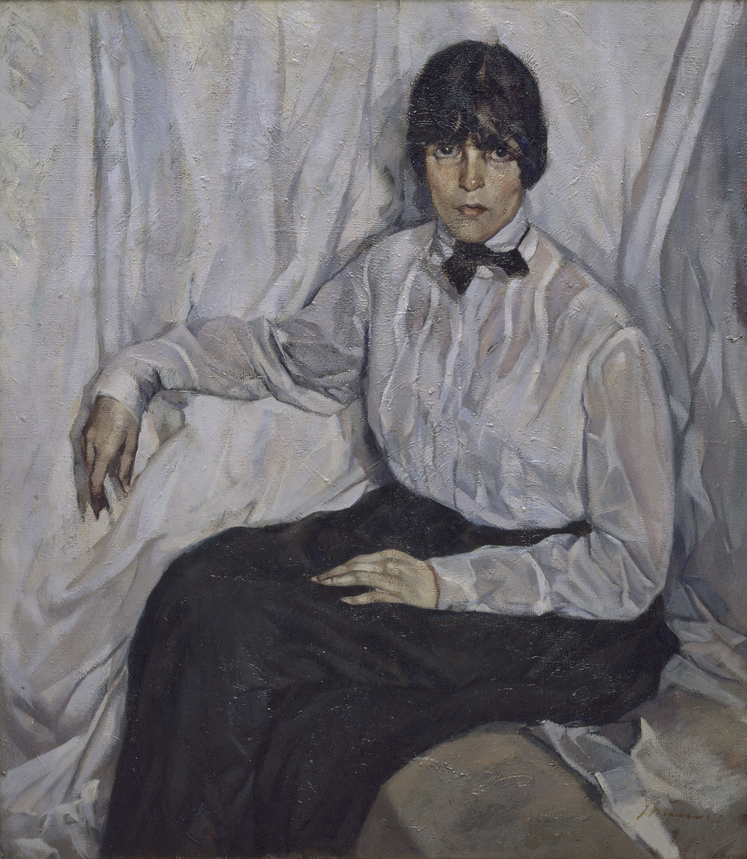 image for: Ignasi Mallol - Retrat de la senyora X - 1918