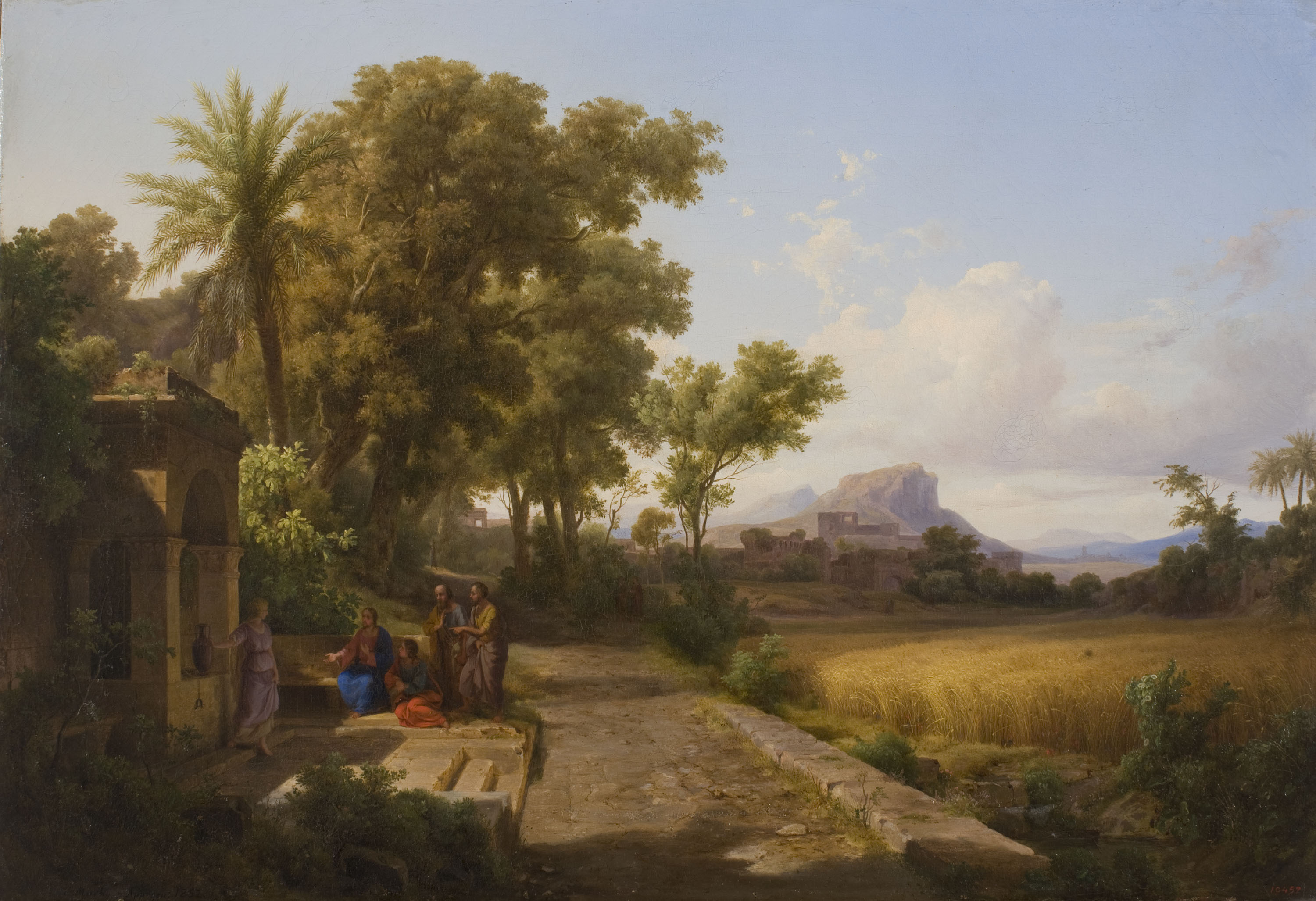 image for: Károly Markó - El Salvador i la samaritana - 1852