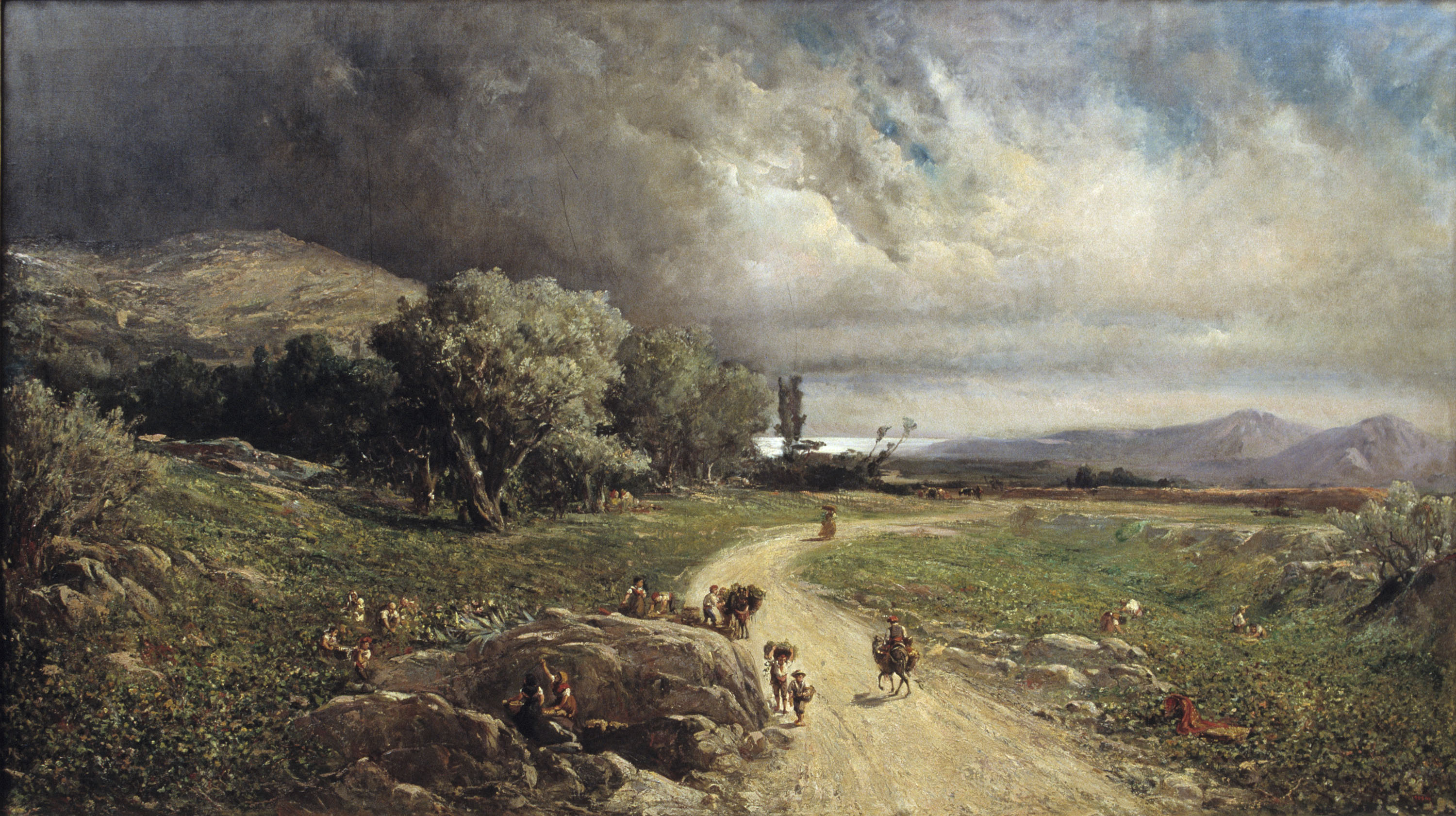 image for: Ramon Martí i Alsina - La verema - 1883