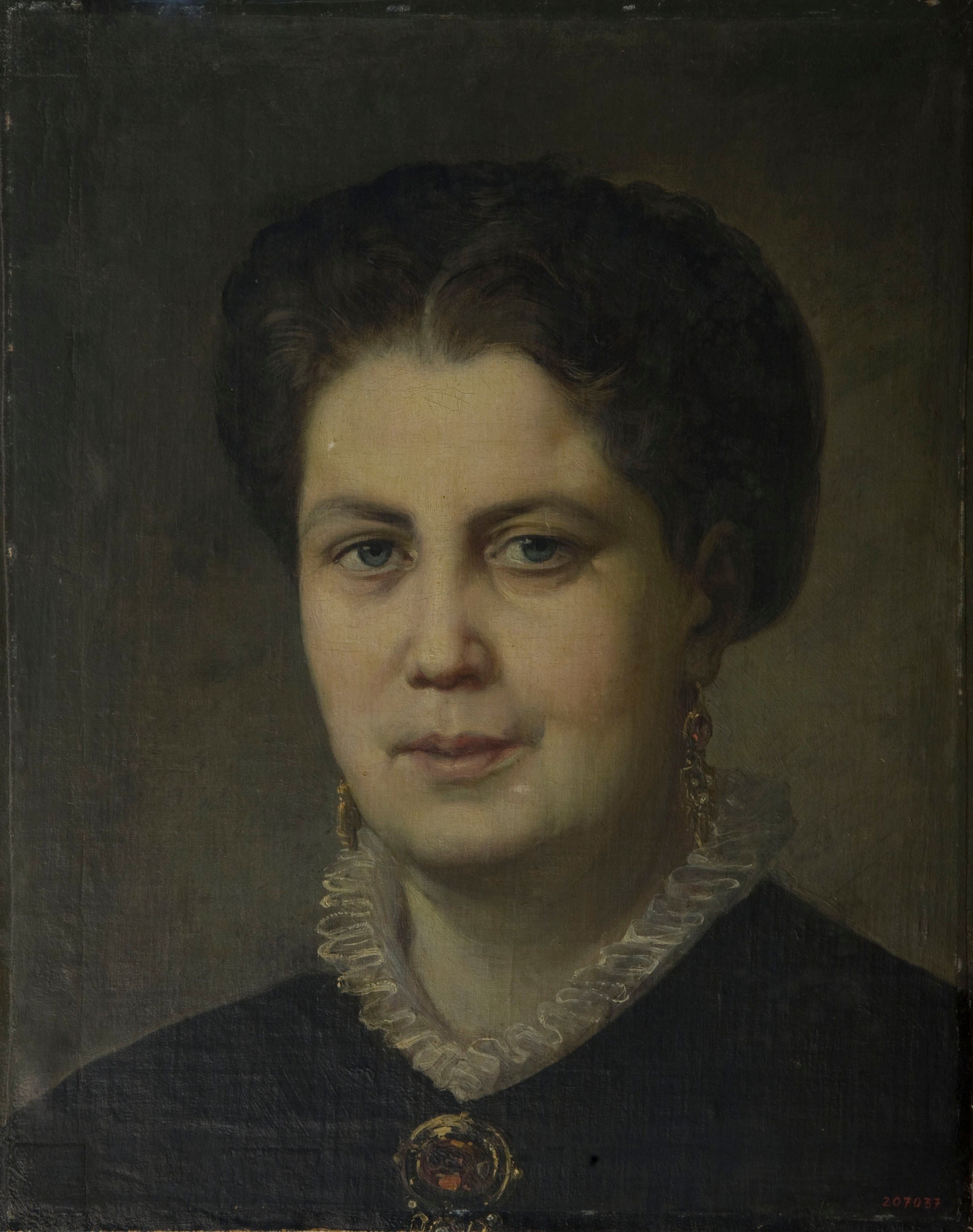 image for: Josep Nin - Retrat d'Anna Maria Tudó i Sansalvador - Cap a 1886