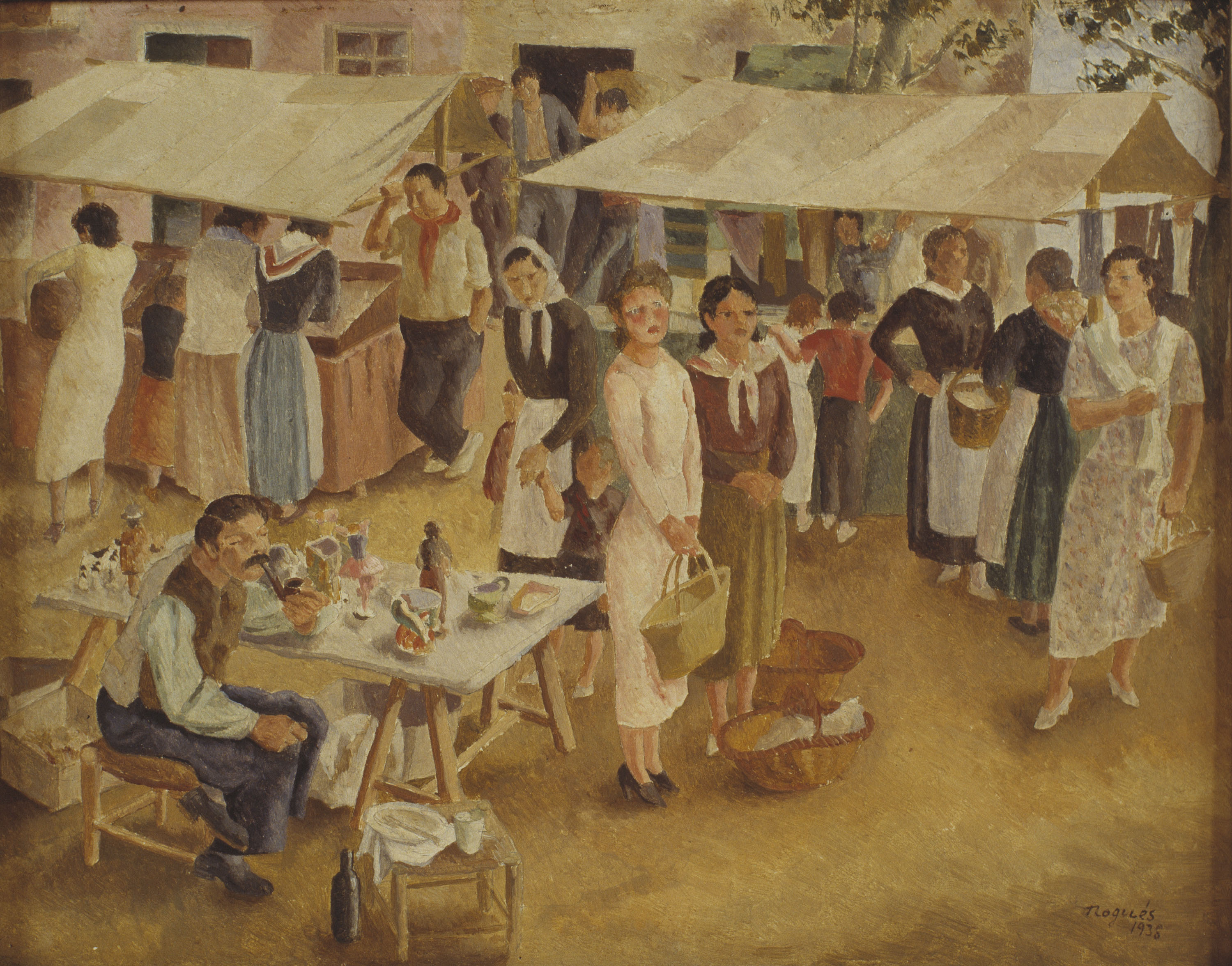 image for: Xavier Nogués - Fira d'Olot - 1938