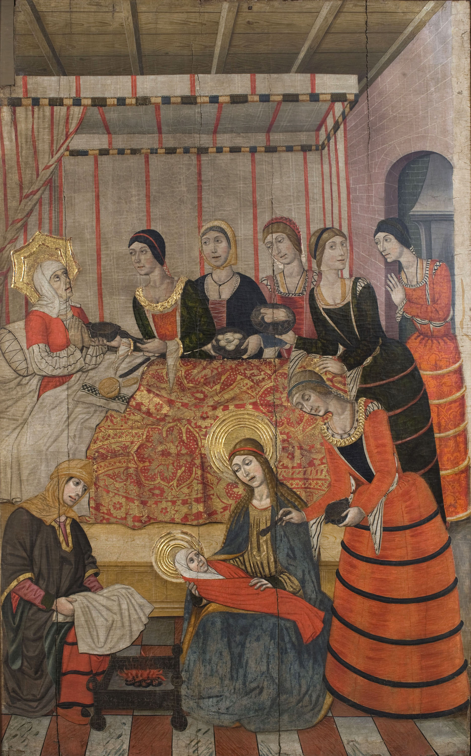image for: Pere Garcia de Benavarri - Naixement de sant Joan Baptista - Cap a 1473-1482