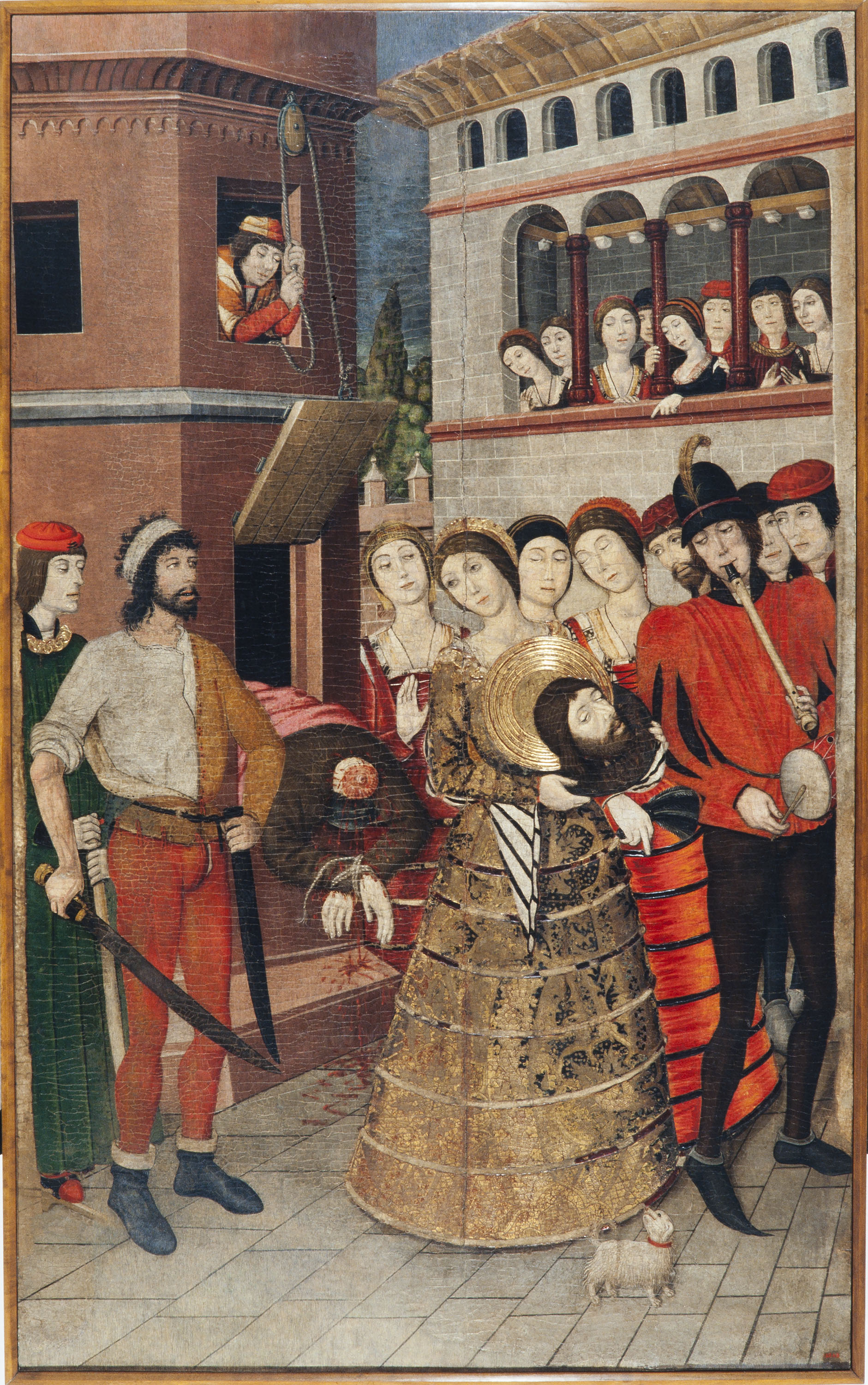 image for: Pere Garcia de Benavarri - Decapitació de sant Joan Baptista - Cap a 1473-1482
