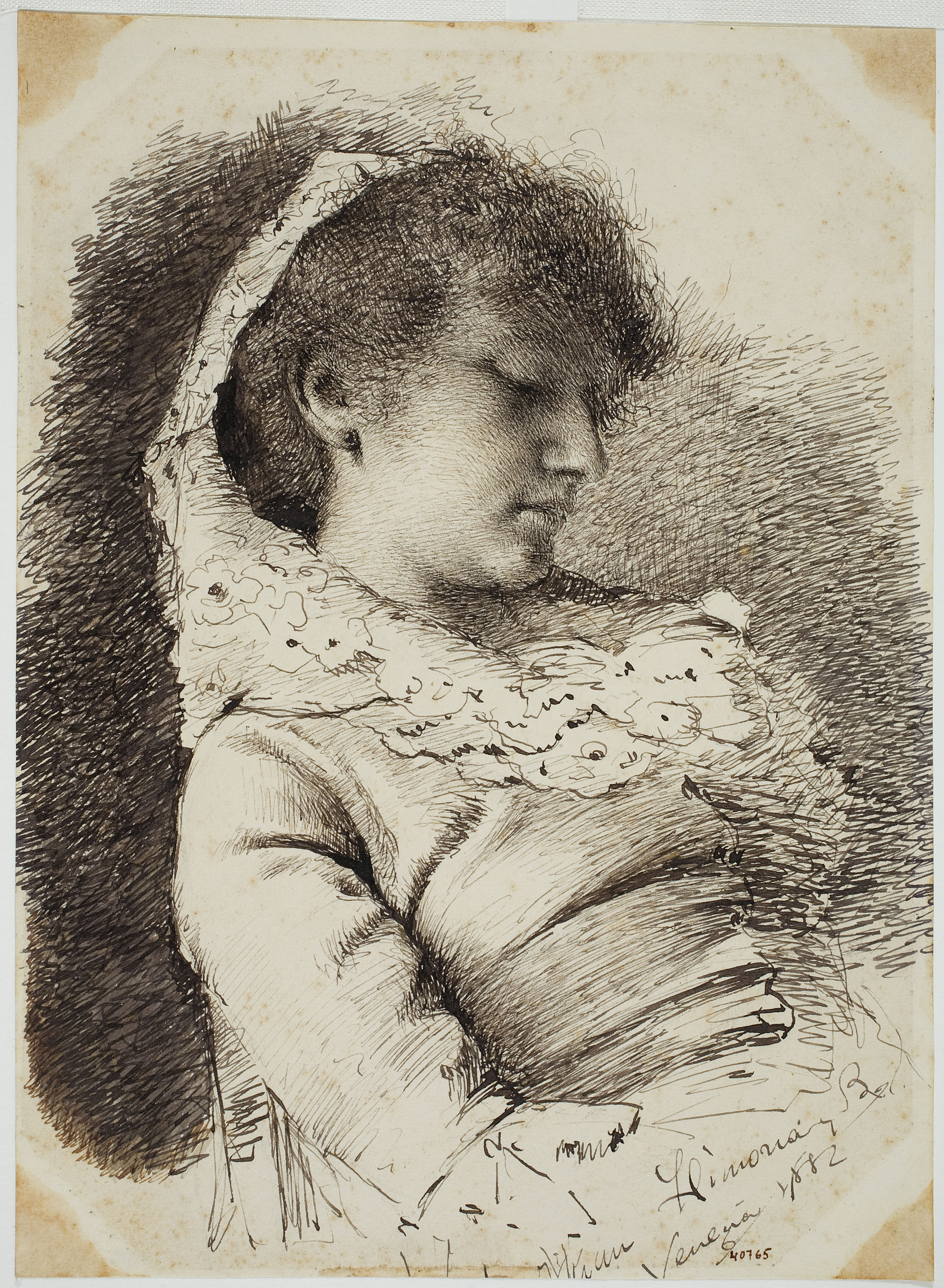 image for: Joan Llimona - Retrat femení - 1882