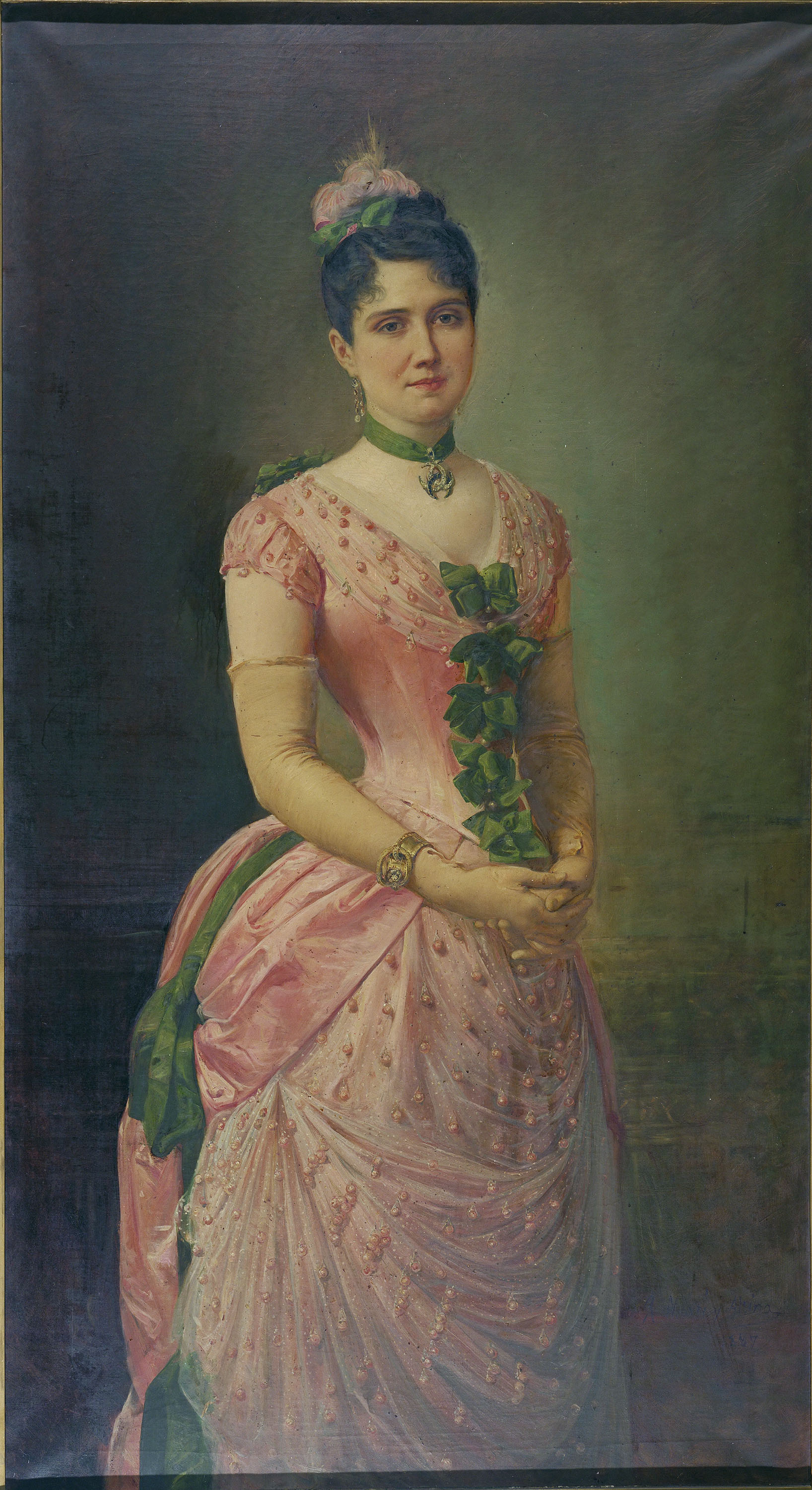 image for: Ramon Martí i Alsina - Retrat de Teresa Wieden - 1887