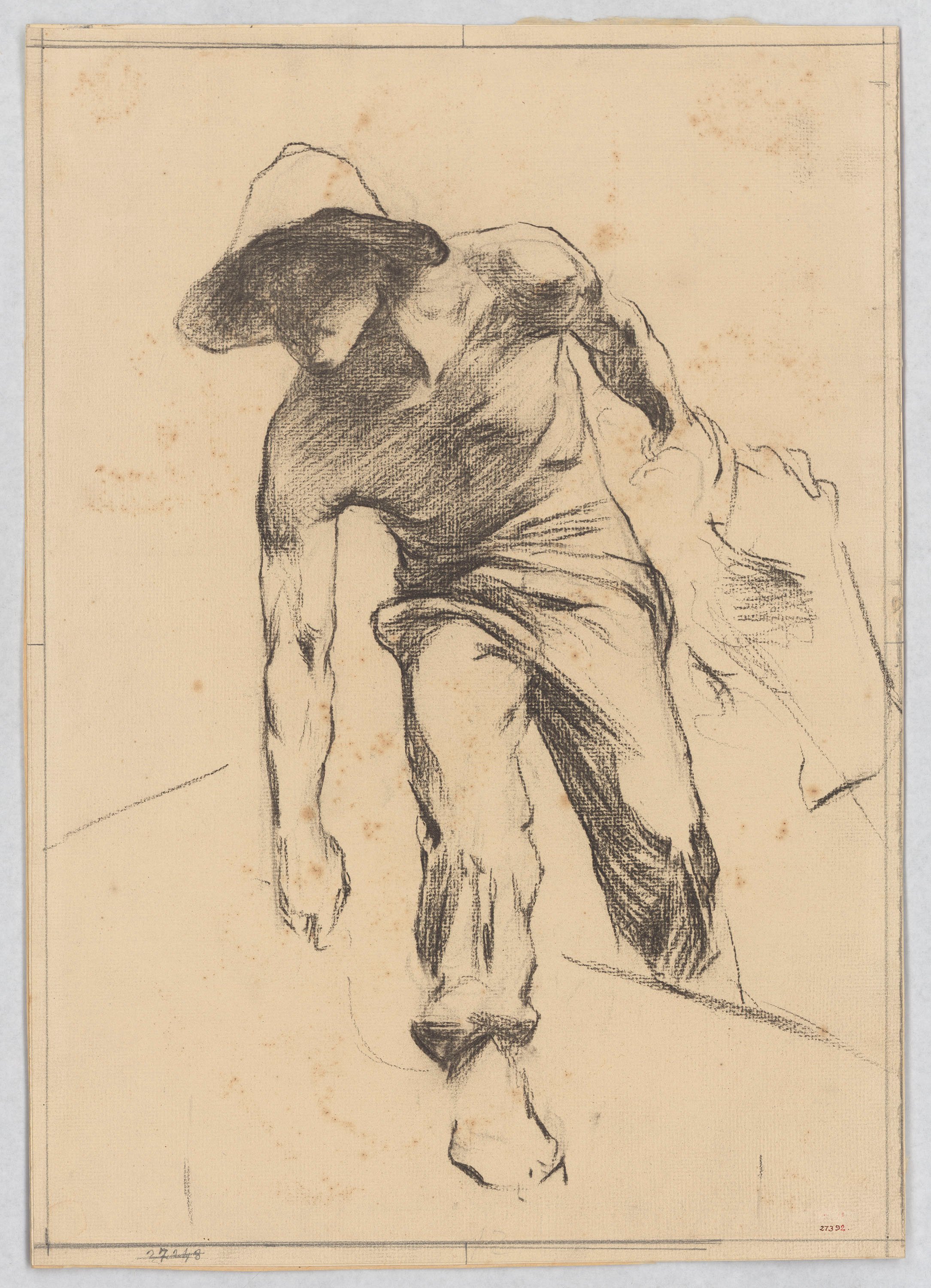image for: Josep Llimona - Estudi per al «Monument al doctor Robert» - Cap a 1903-1904