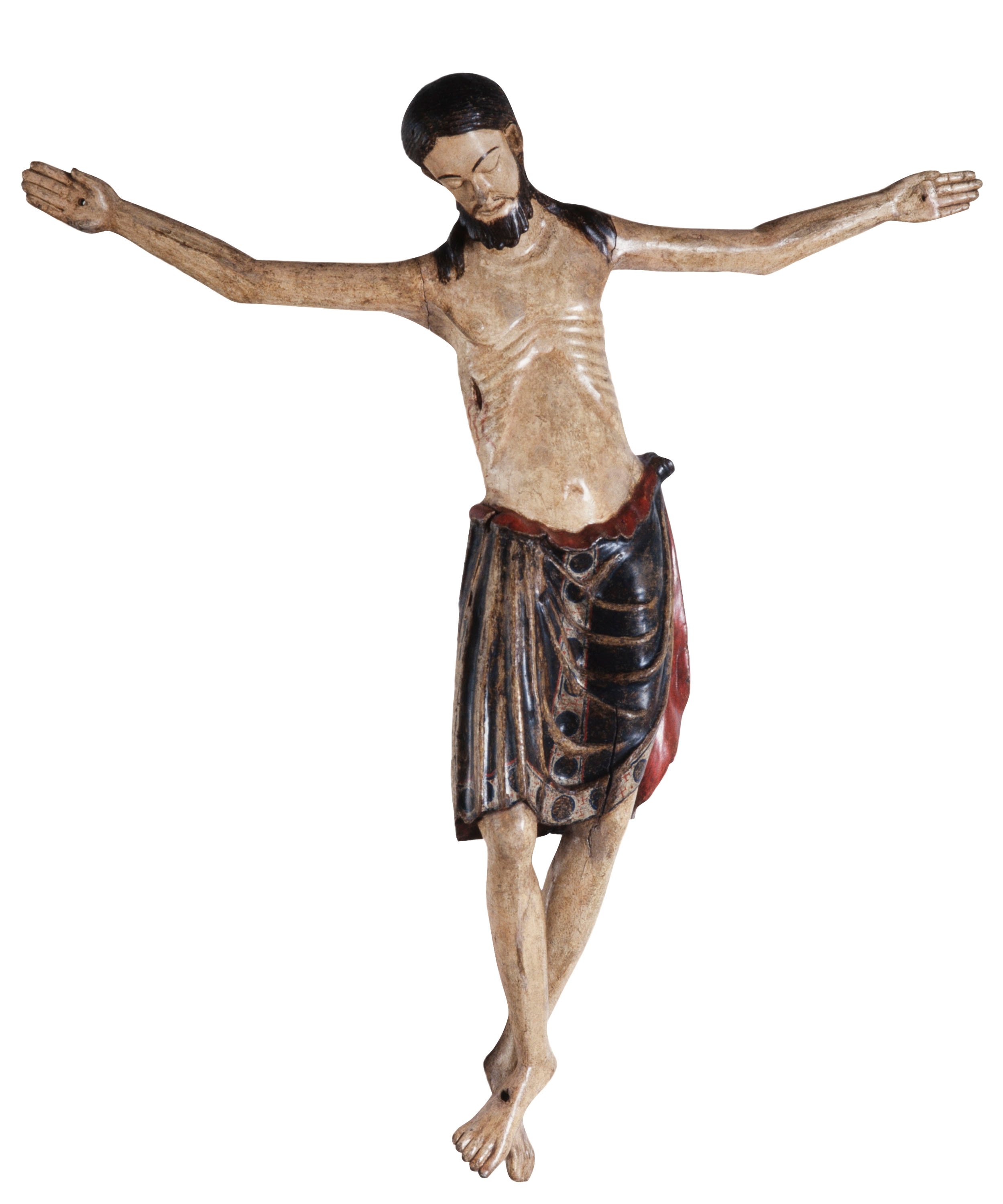 image for: Anònim - Crist crucificat - Finals del segle XIII