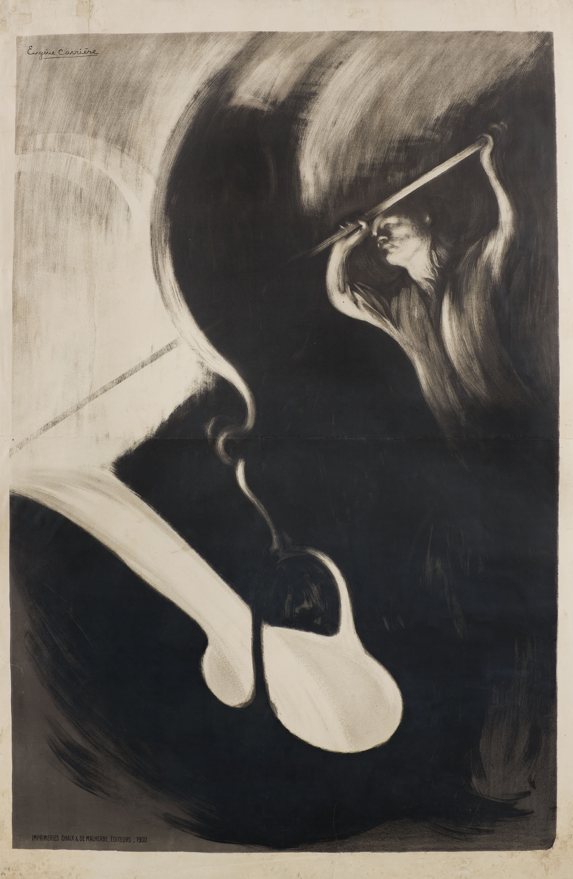 image for: Eugène Carrière - Exposition de 1900 (Le fondeur) - 1900