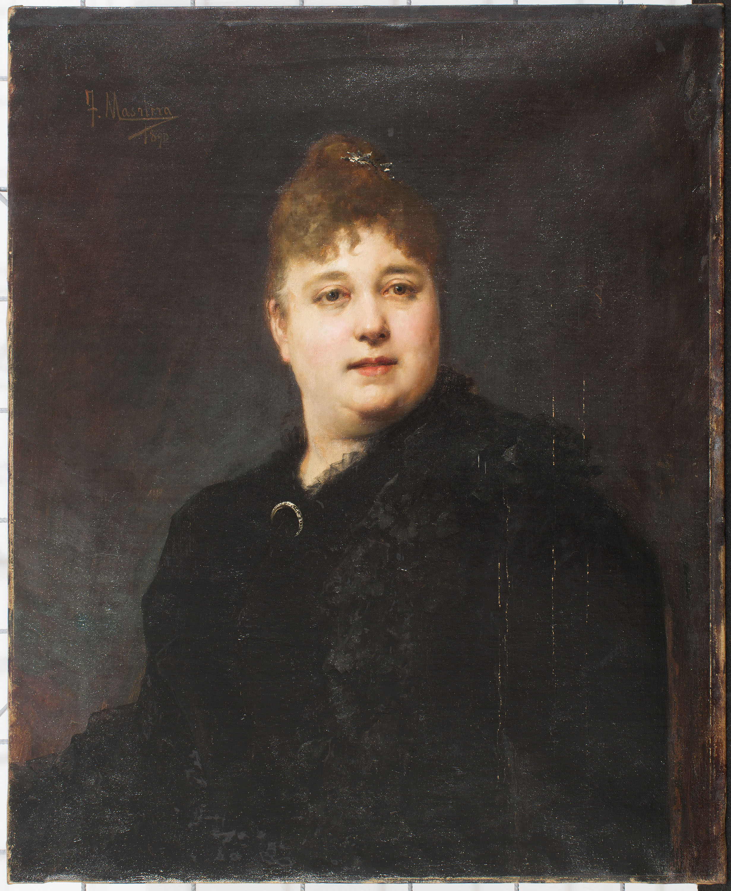 image for: Francesc Masriera - Retrat femení - 1890