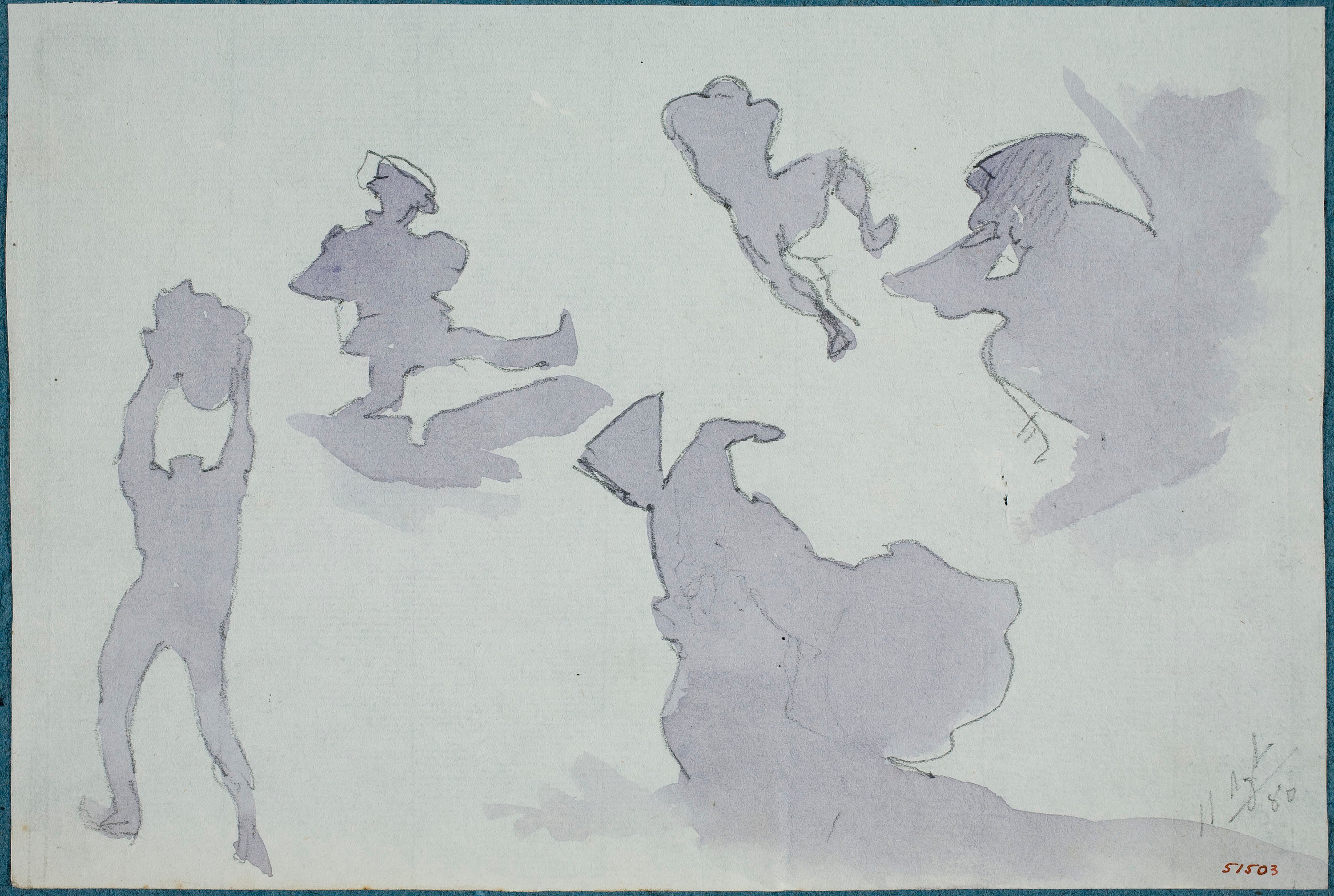 image for: Apel·les Mestres - Posta de sol - 1880