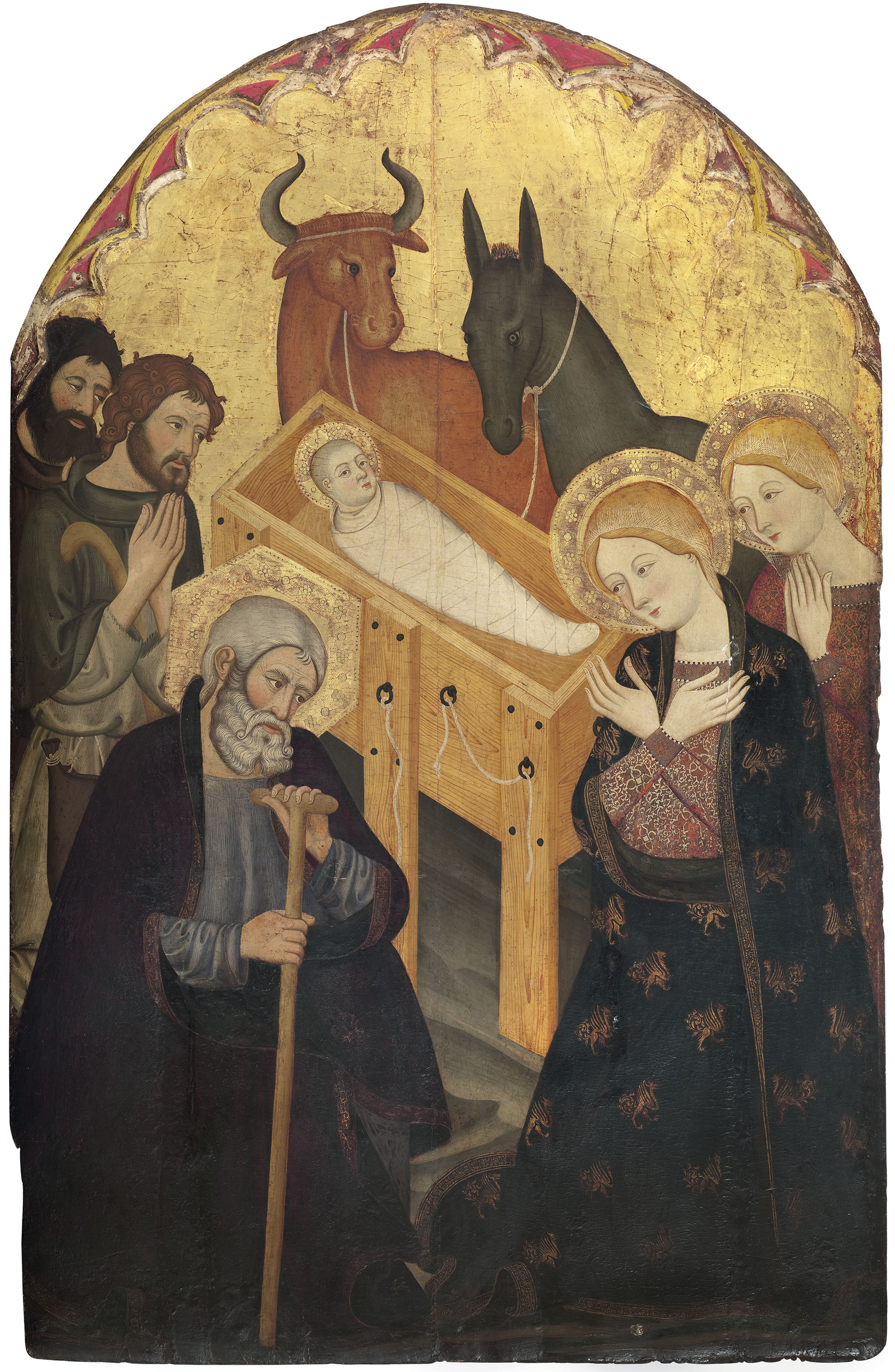 image for: Taller dels germans Serra - Adoració dels pastors - Cap a 1365-1375