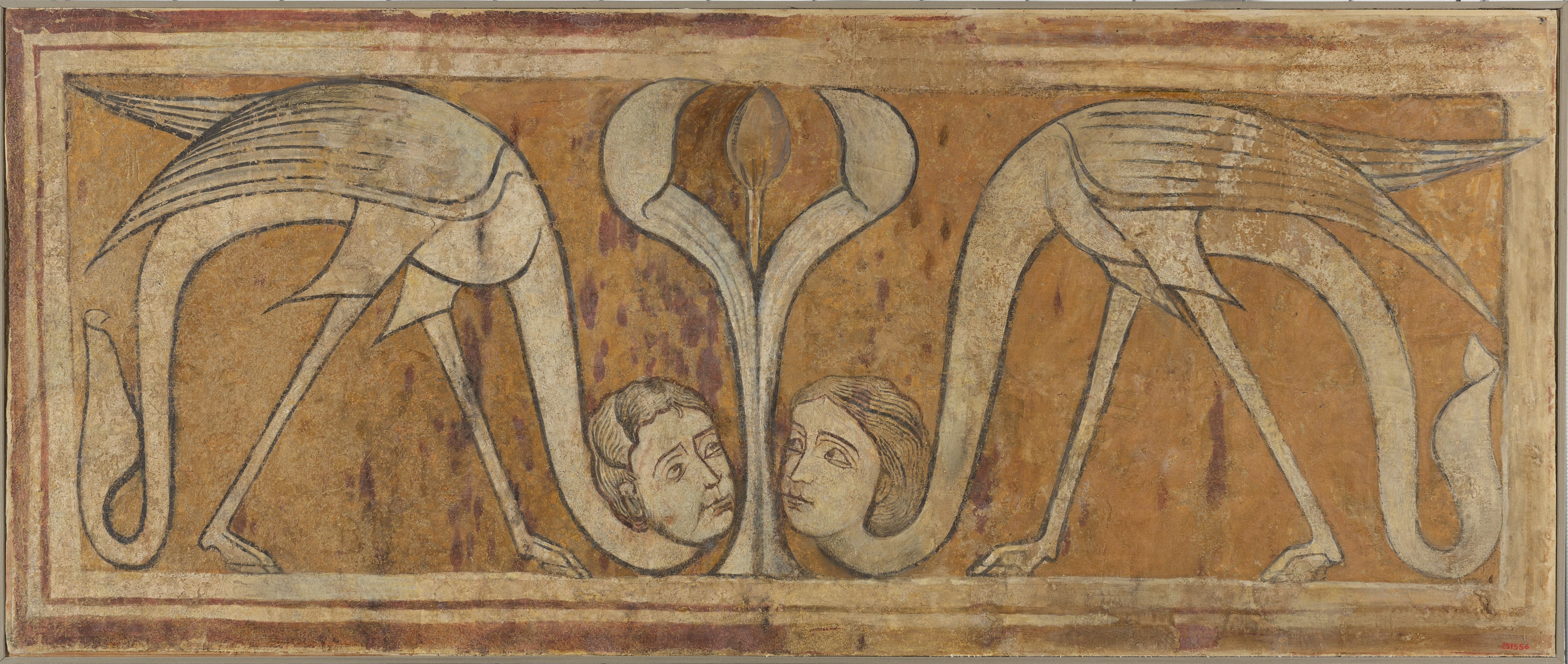 image for: Anònim. Castella - Parella de sirenes ocell d'Arlanza - Primer quart del segle XIII