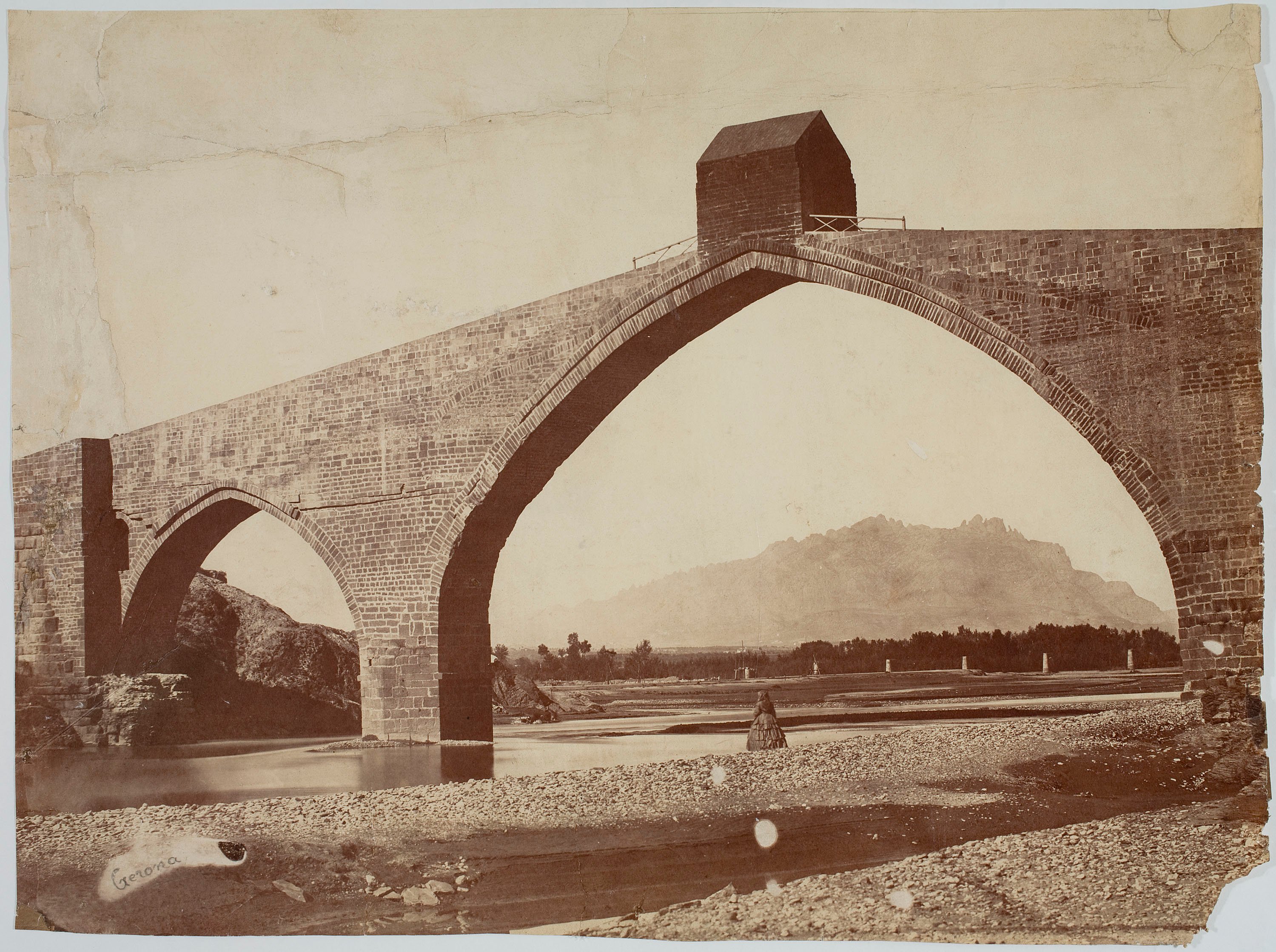 image for: Charles Clifford - Puente del Diablo (Martorell) - 1860