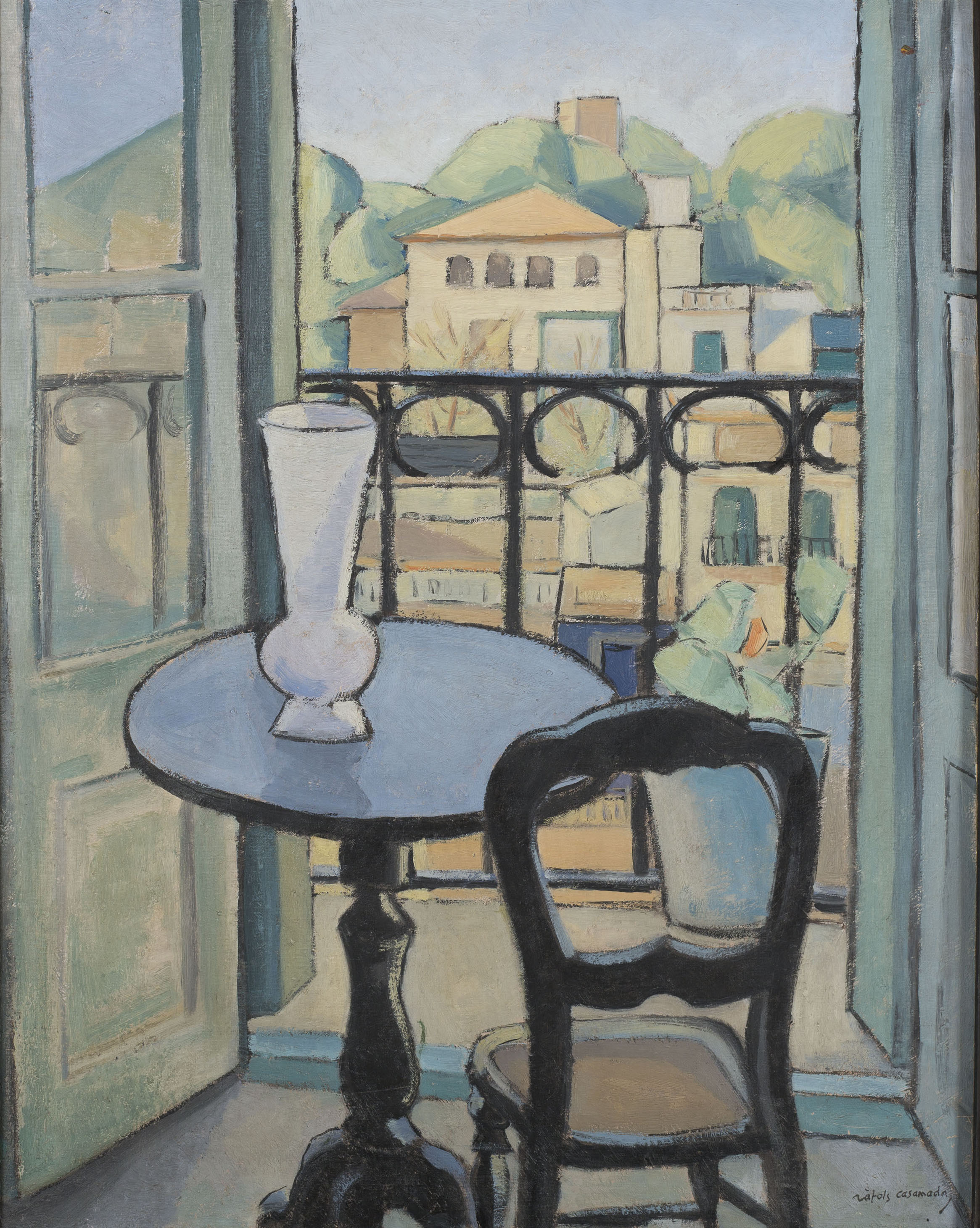 image for: Albert Ràfols Casamada - El balcó - 1947