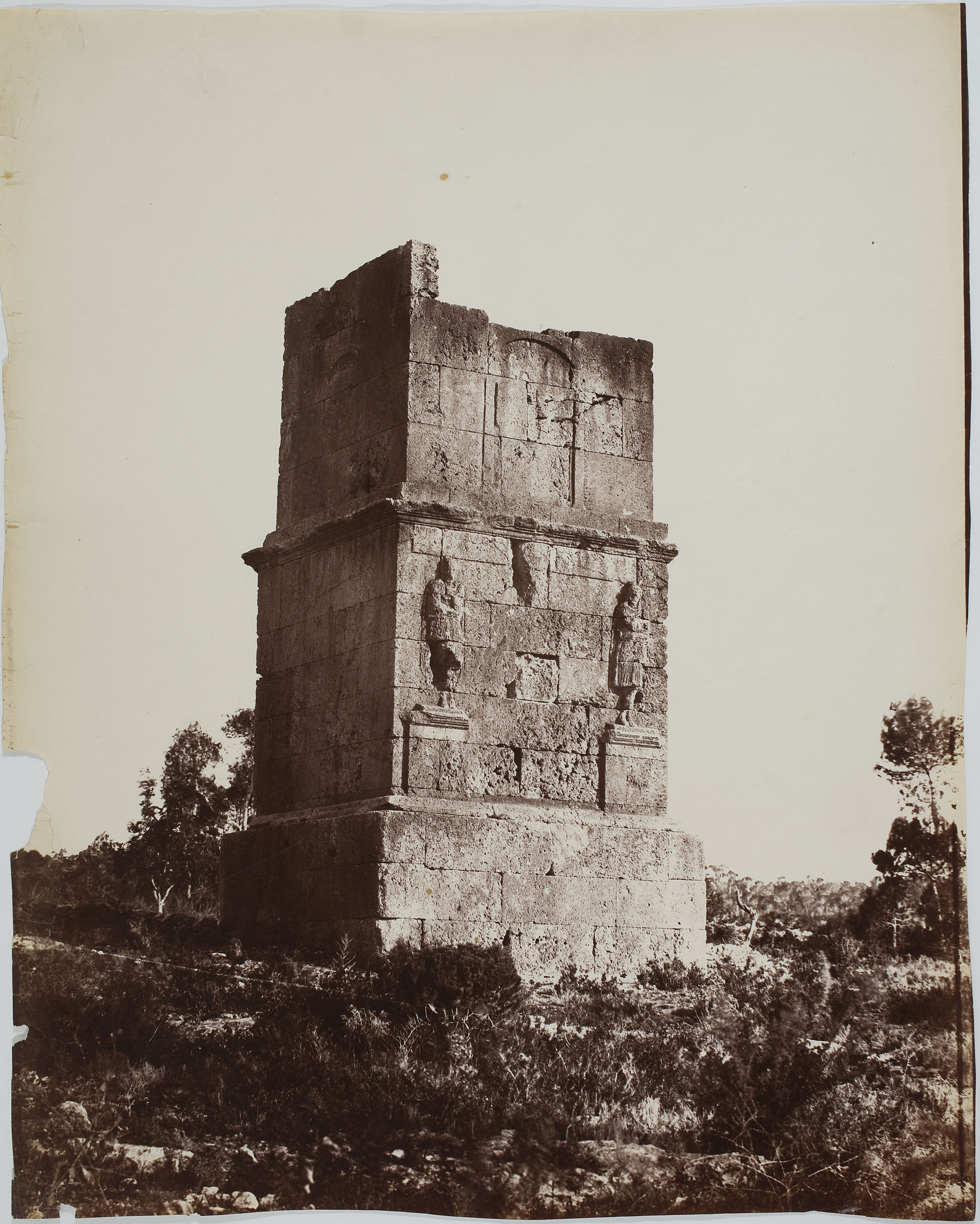 image for: Charles Clifford - Tumba de los Escipiones (Tarragona) - 1860