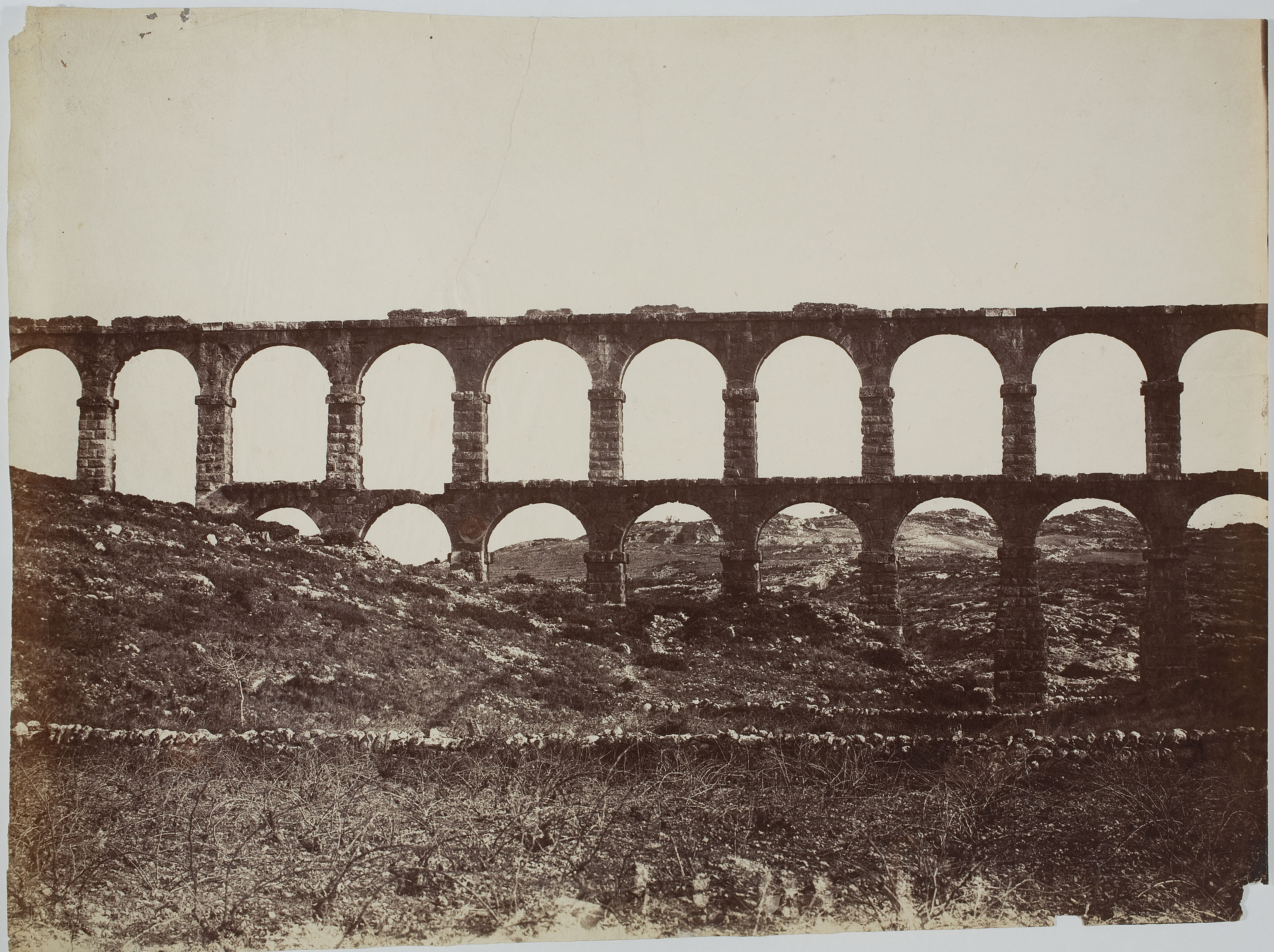 image for: Charles Clifford - Acueducto (Tarragona) - 1860