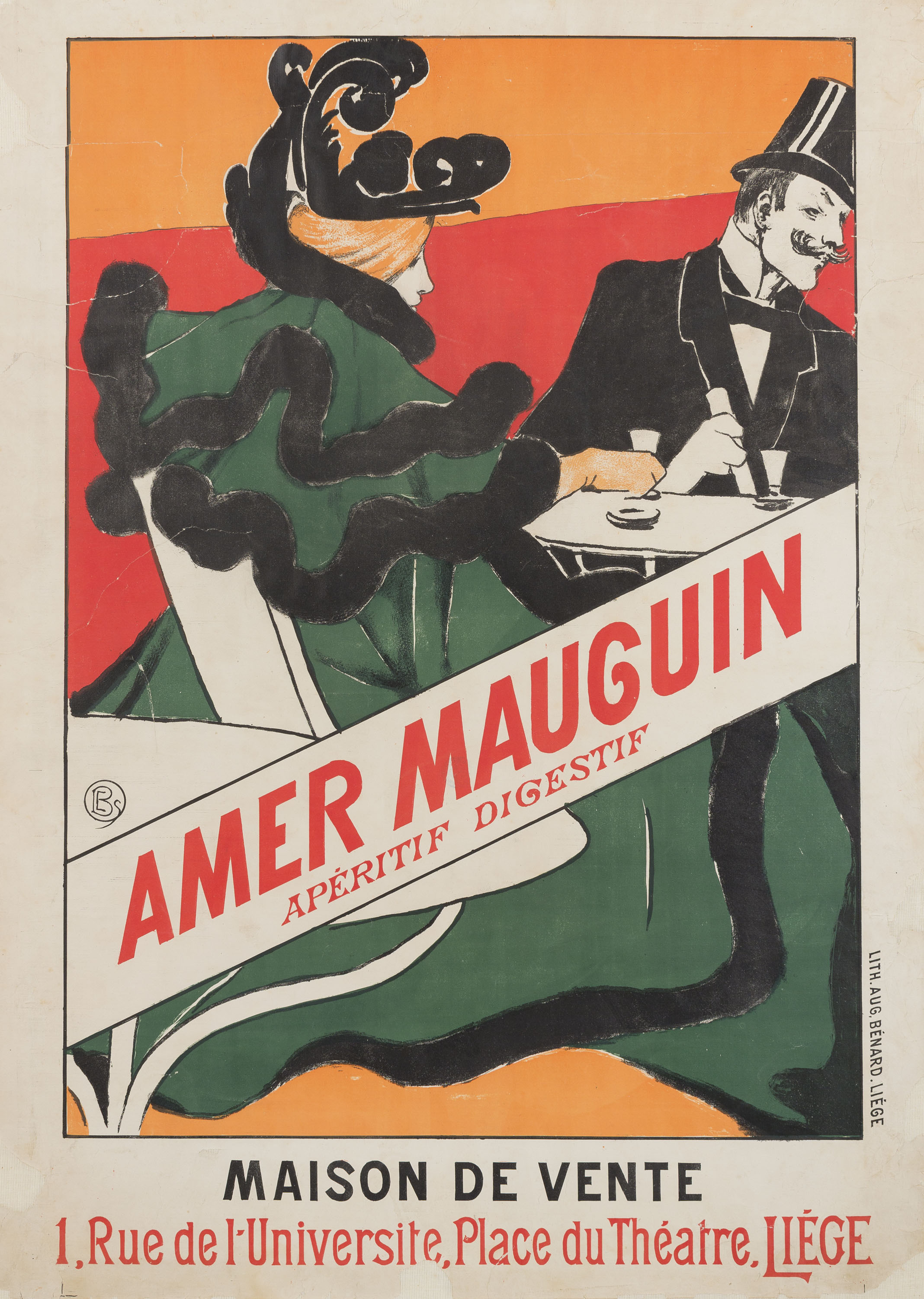 image for: Émile Berchmans - Amer Mauguin - 1895