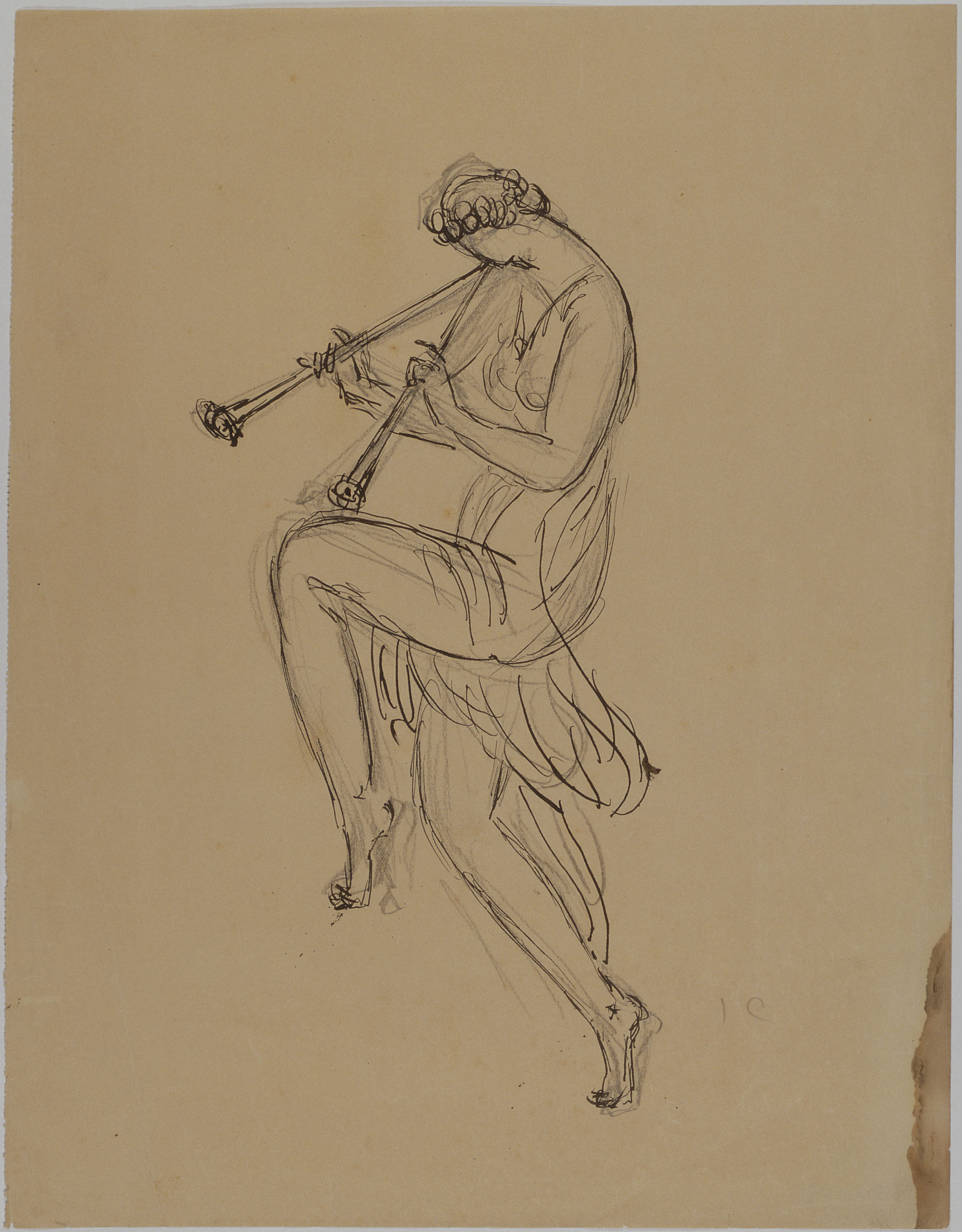 Josep Clarà - Isadora Duncan. Iphigénie de Gluck - Entre 1912-1927 image for: Josep Clarà - Isadora Duncan. Iphigénie de Gluck - Entre 1912-1927