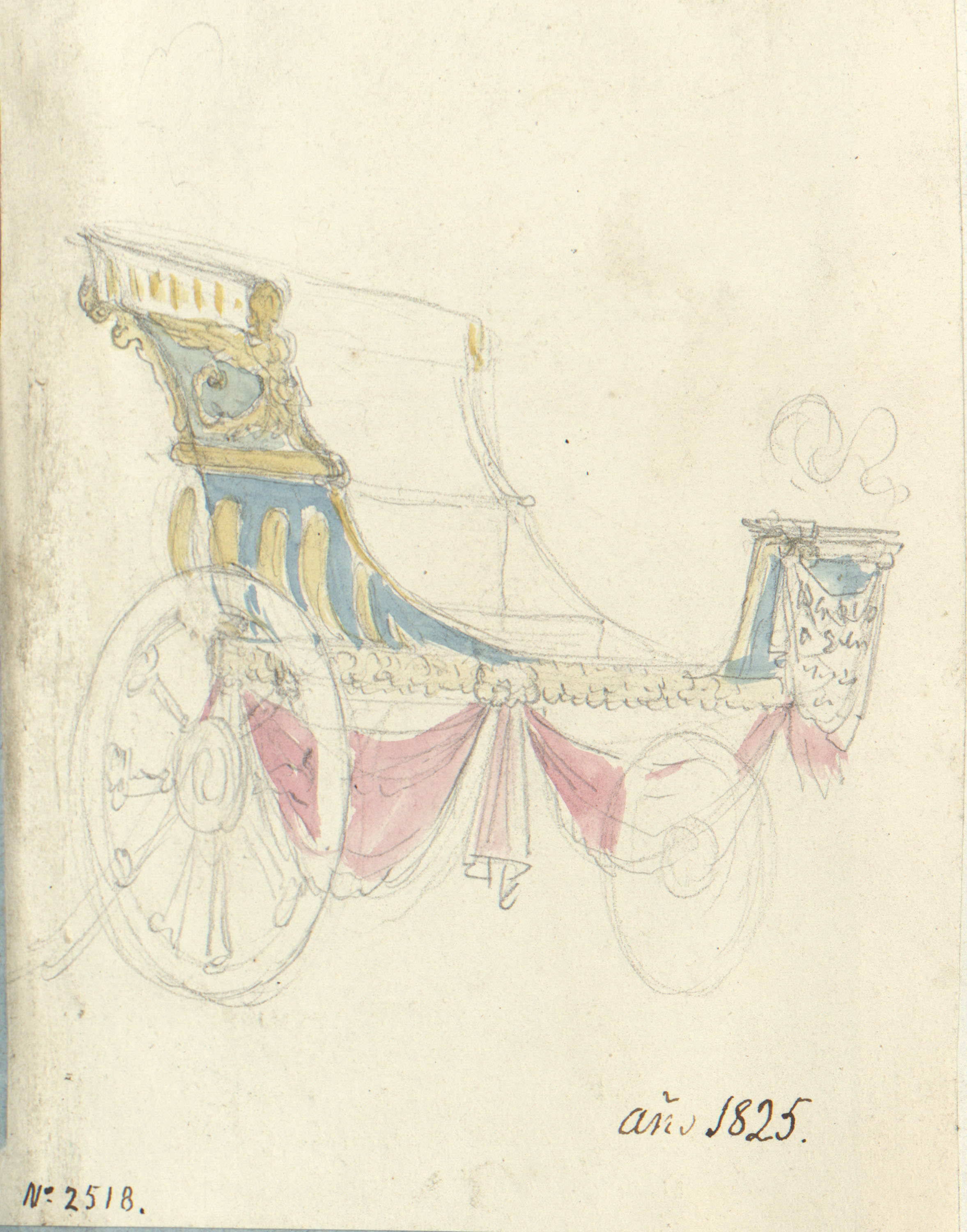 image for: Bonaventura Planella - Carrossa per a cavalcada - 1825