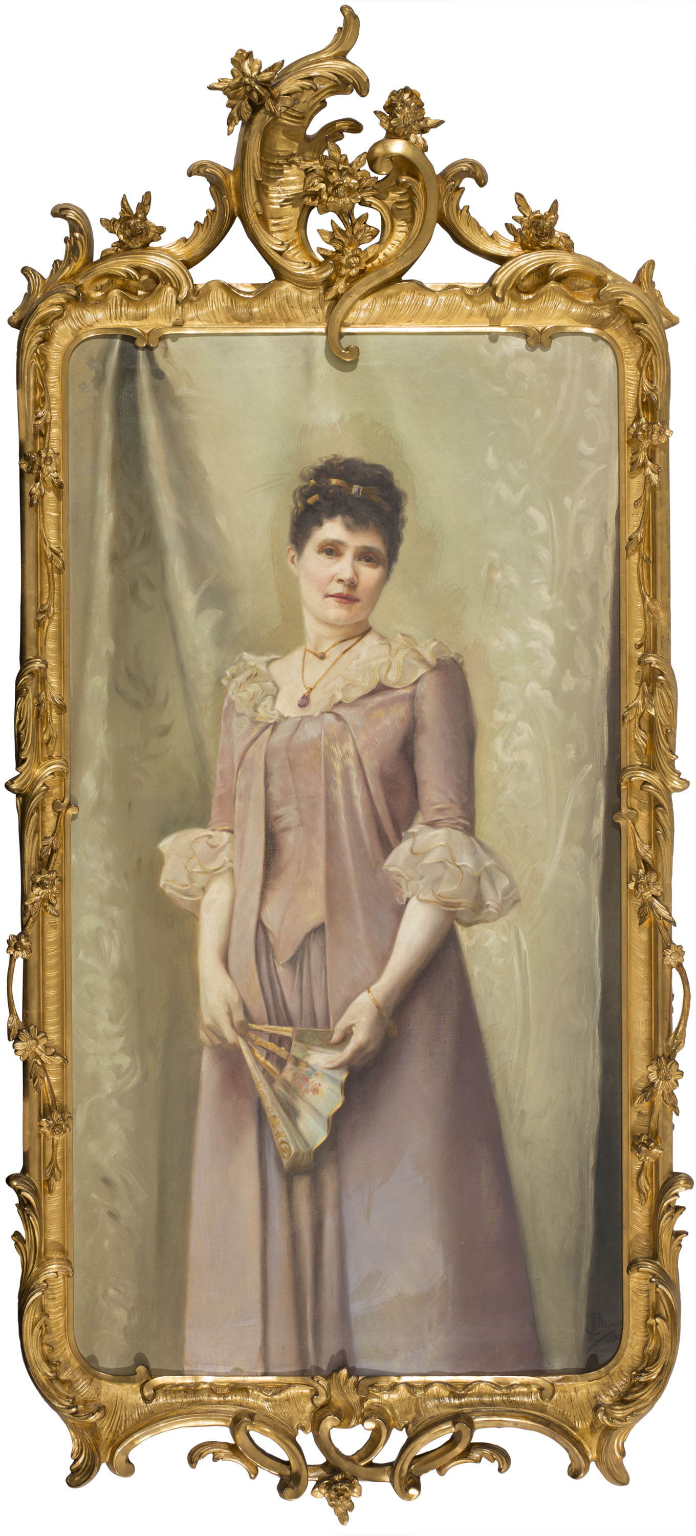 image for: Carles Pellicer - Retrat de Matilde Rouvière, mare de l'artista - 1890