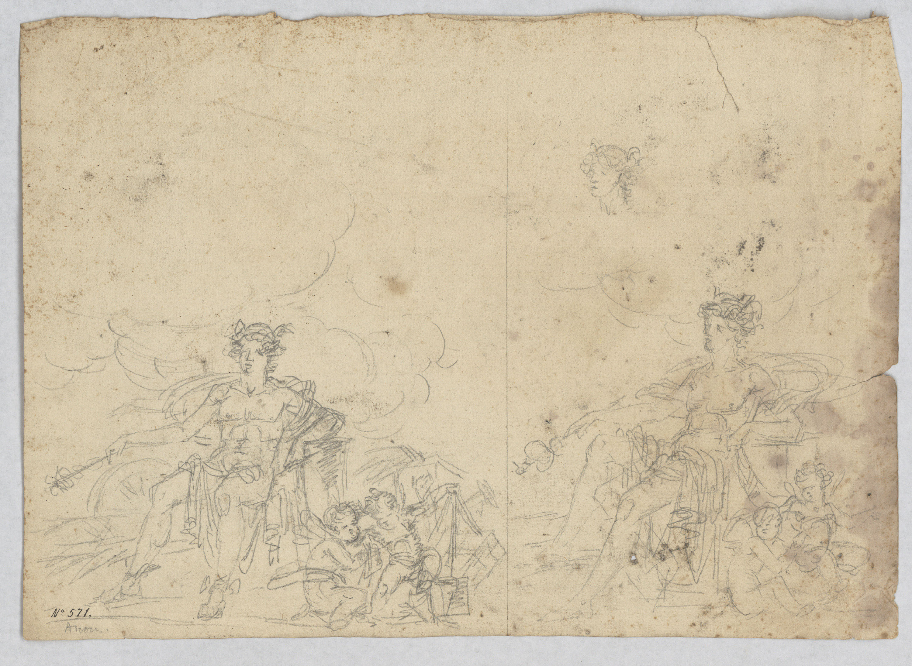 image for: Pau Rigalt - Al·legoria del Comerç - Cap a 1800-1810
