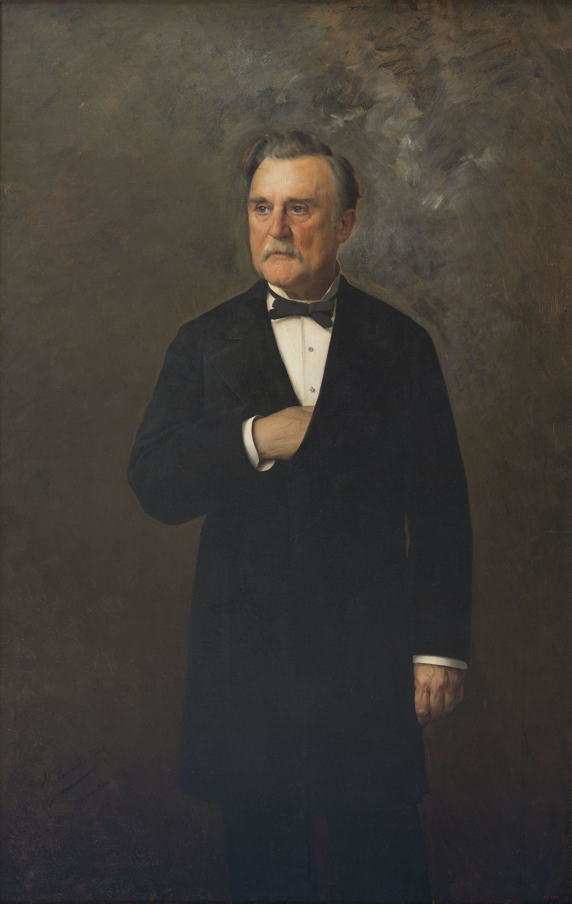 image for: Miquel Carbonell - Retrat del marquès de Santa Ana - 1882