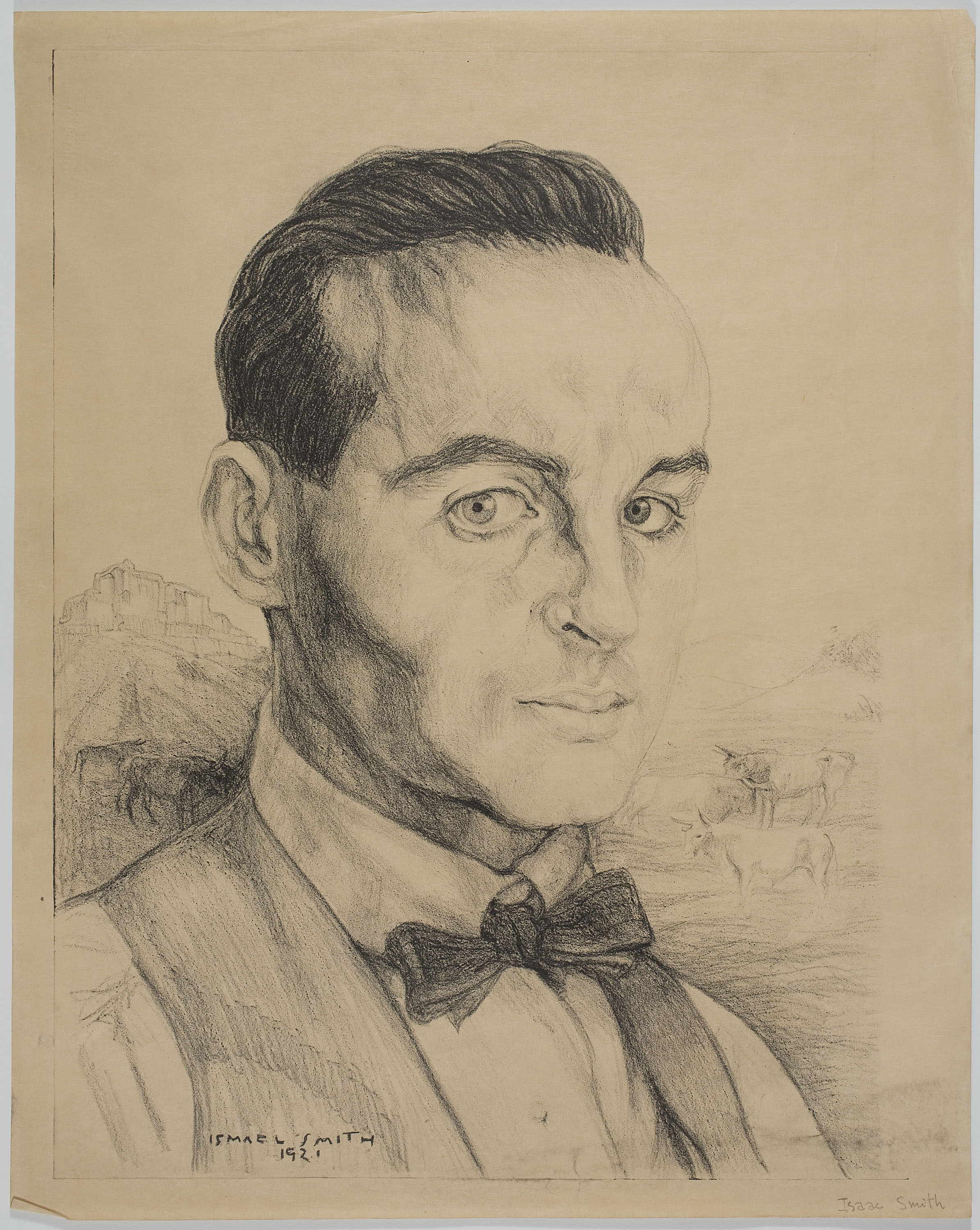 image for: Ismael Smith - Retrat d'Isaac Smith - 1921