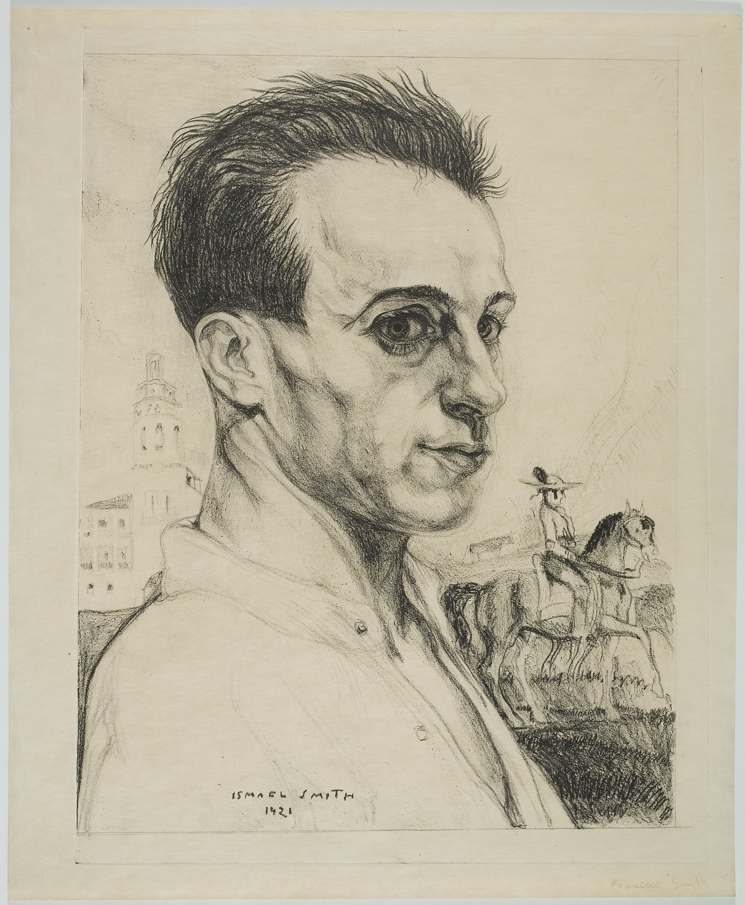 image for: Ismael Smith - Retrat de Paco Smith - 1921