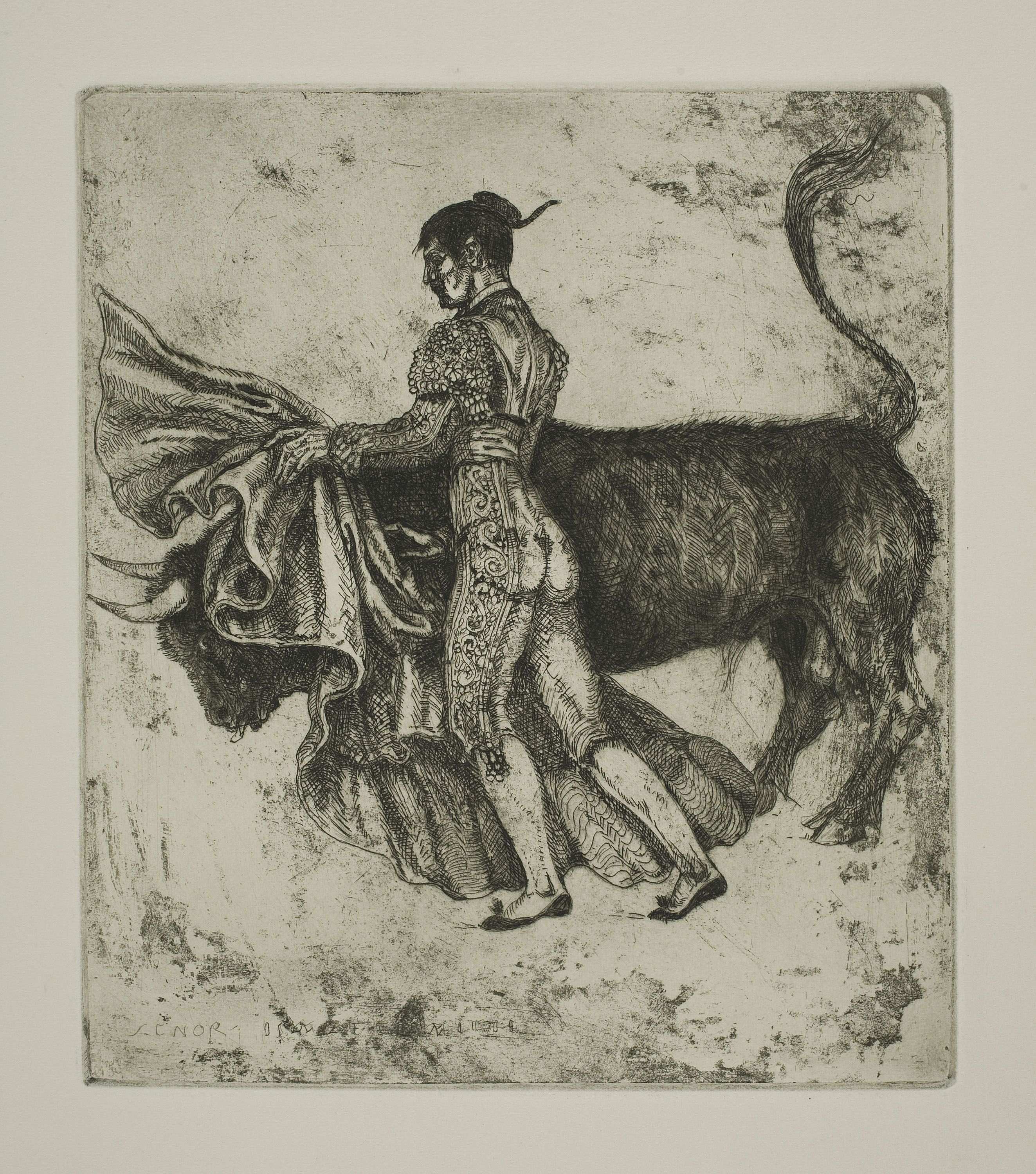 image for: Ismael Smith - Suerte de capa. To play bulls - 1919